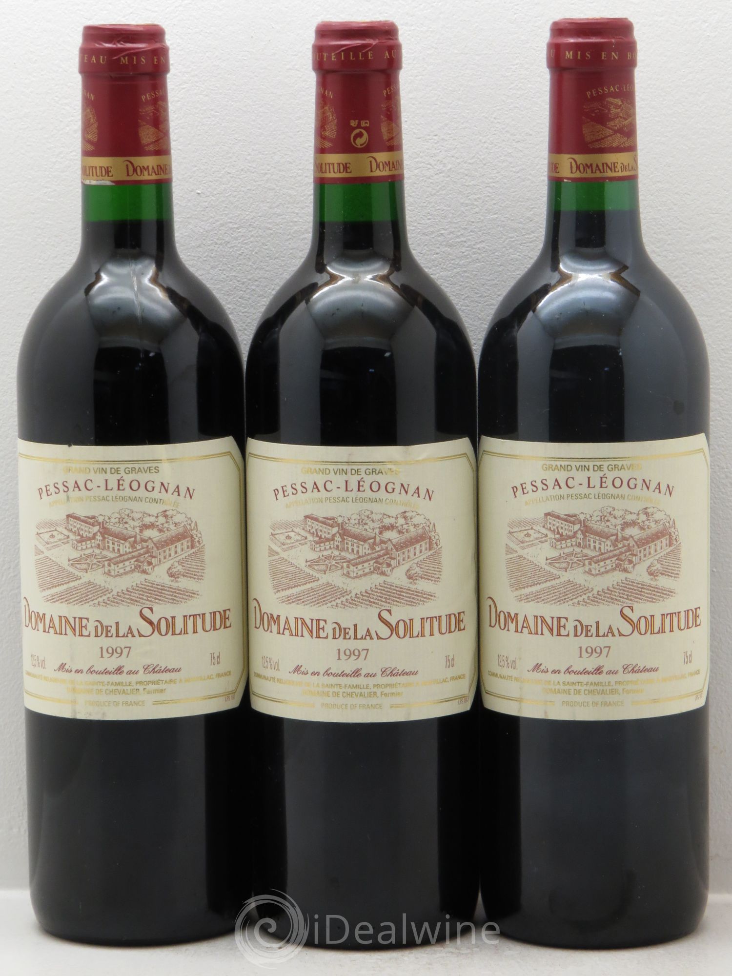 Domaine de la Solitude 1997 - Lot de 3 bouteilles - 0