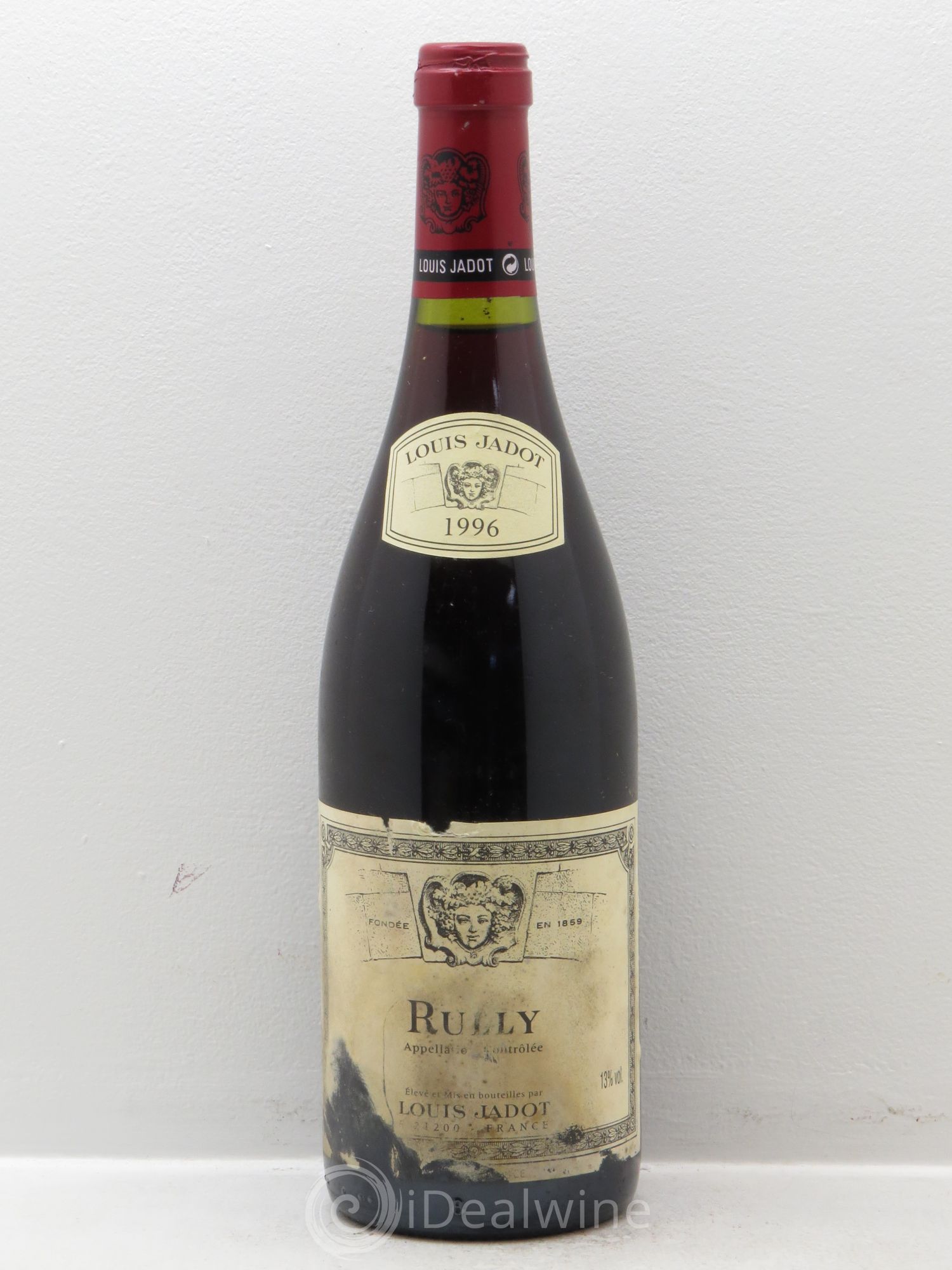 Rully Domaine Louis Jadot 1996 - Lot de 6 bouteilles - 0