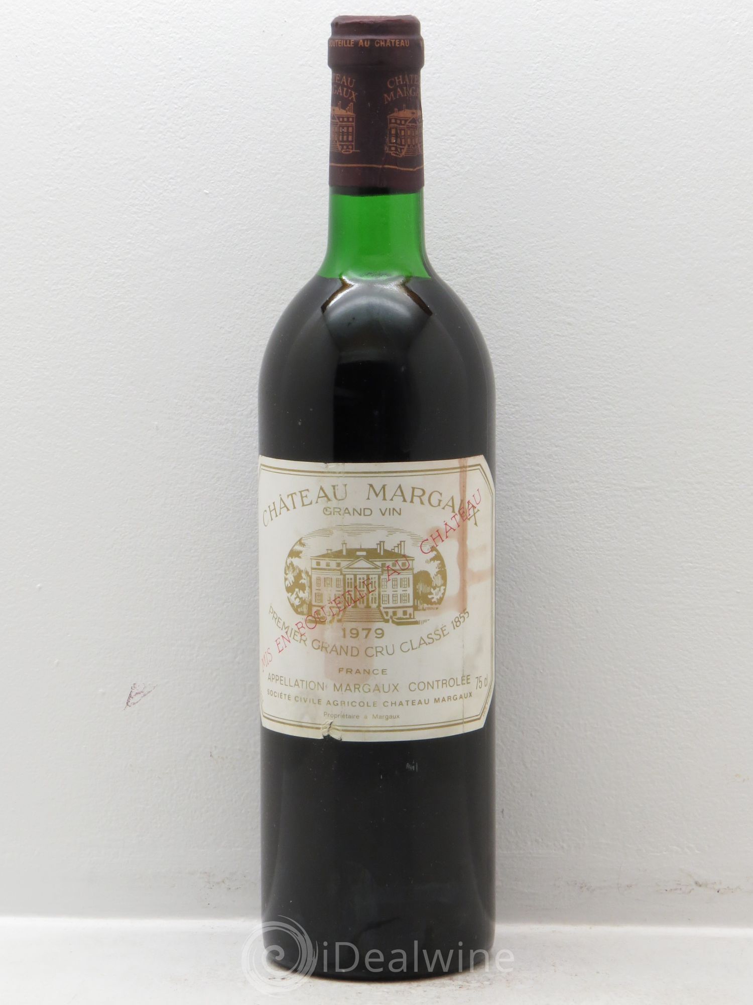 Château Margaux 1er Grand Cru Classé 1979 - Lot de 1 bouteille - 0