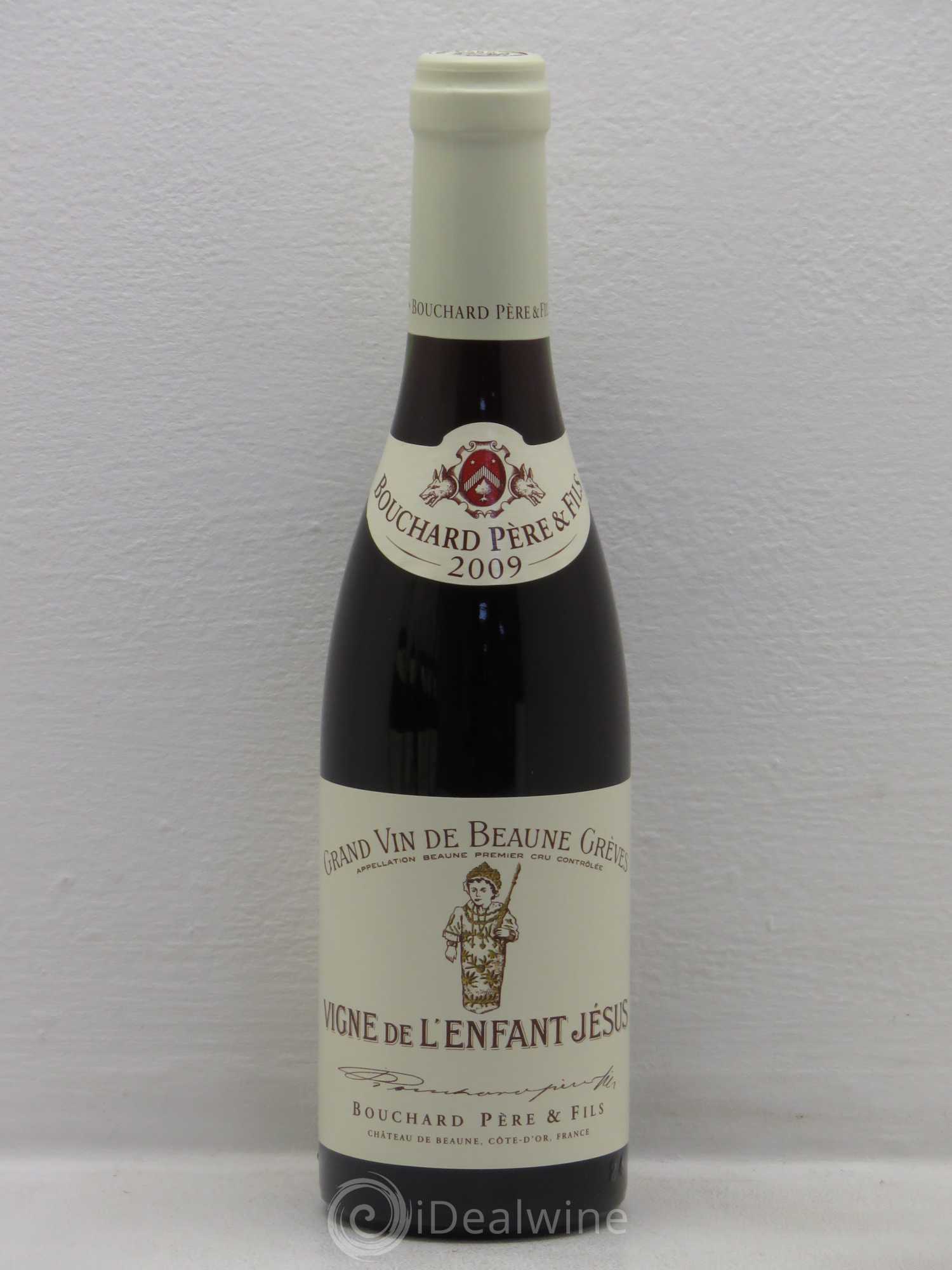 Beaune 1er Cru Grèves - Vigne de l'Enfant Jésus Bouchard Père & Fils 2009 - Lot de 6 demi bouteilles - 0