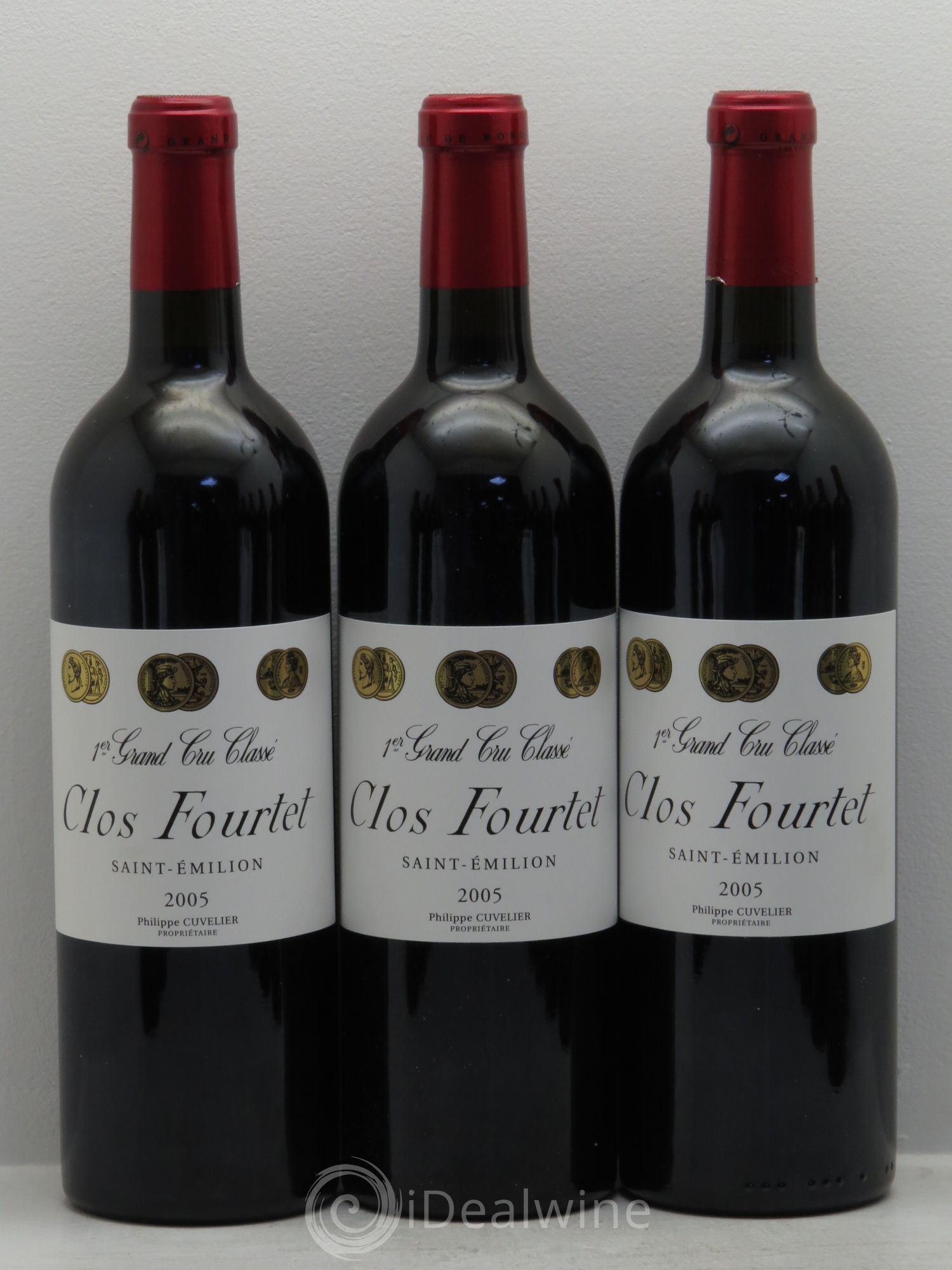 Clos Fourtet 1er Grand Cru Classé B 2005 - Lot de 12 bouteilles - 1
