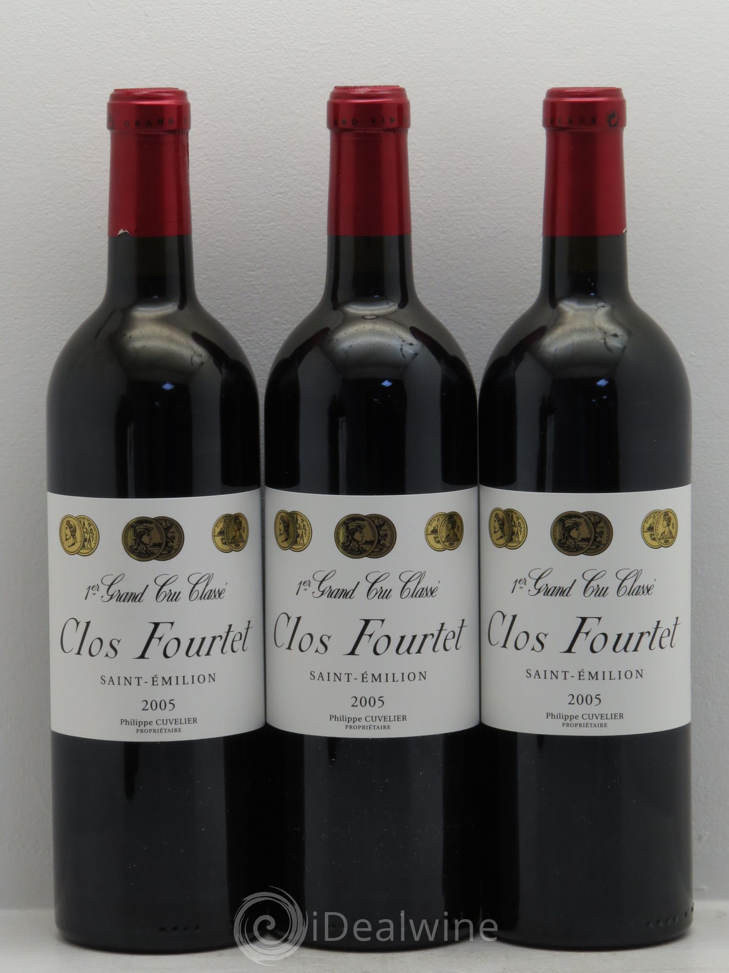 Clos Fourtet 1er Grand Cru Classé B 2005 - Lot de 12 bouteilles - 3