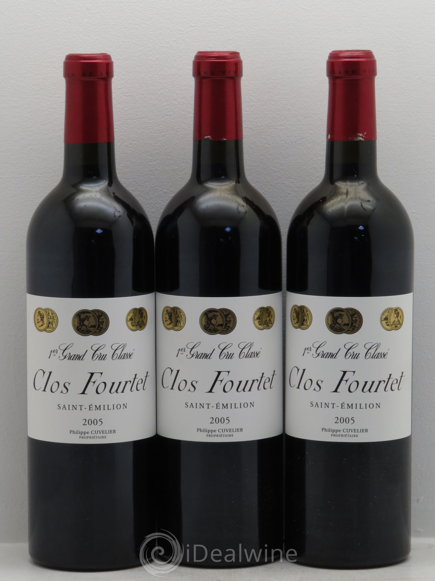 Clos Fourtet 1er Grand Cru Classé B 2005 - Lot de 12 bouteilles - 4