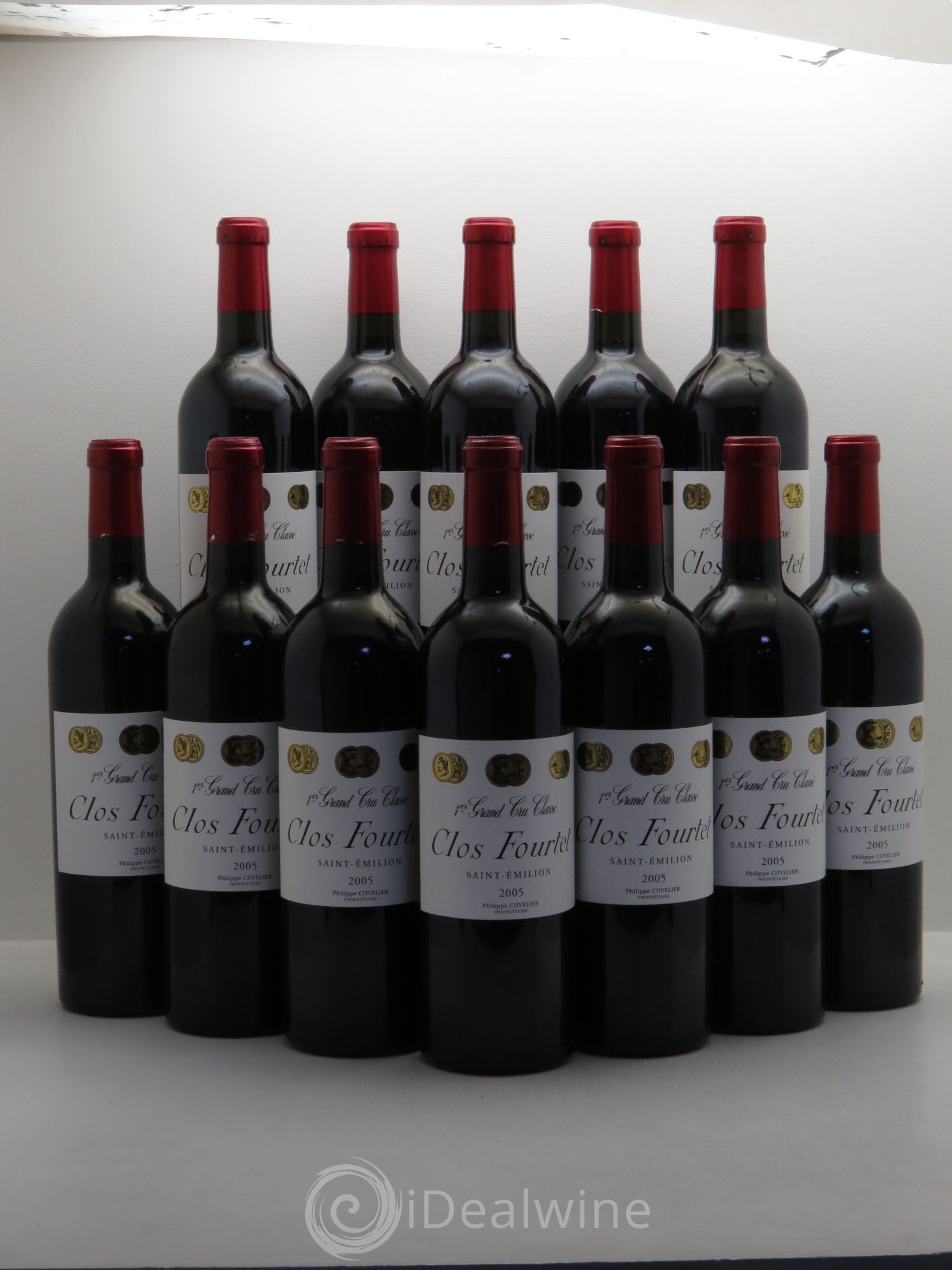 Clos Fourtet 1er Grand Cru Classé B 2005 - Lot de 12 bouteilles - 0