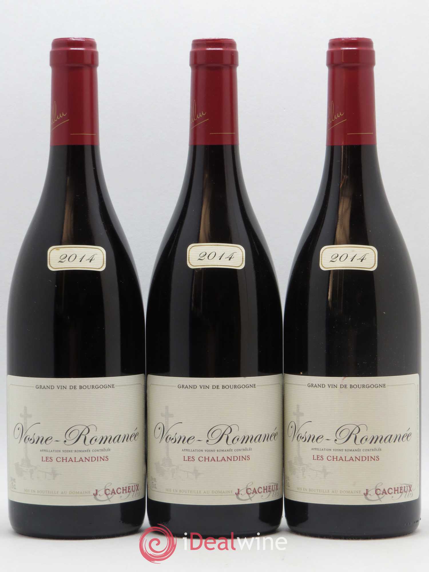 Vosne-Romanée Les Chalandins Domaine Jacques Cacheux 2014 - Posten von 6 Flaschen - 1