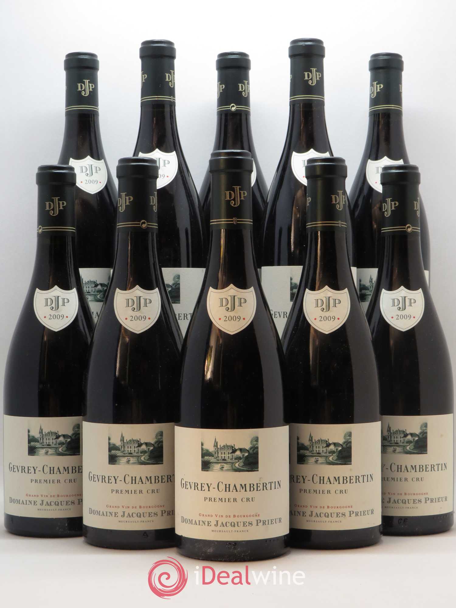 Gevrey-Chambertin 1er Cru Jacques Prieur 2009 - Lot de 10 bouteilles - 0