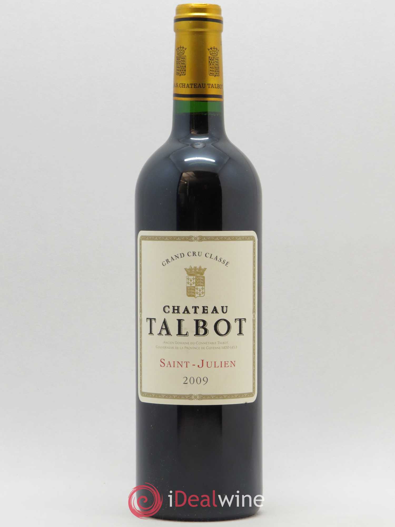 Château Talbot 4ème Grand Cru Classé 2009 - Lot de 1 bouteille - 0