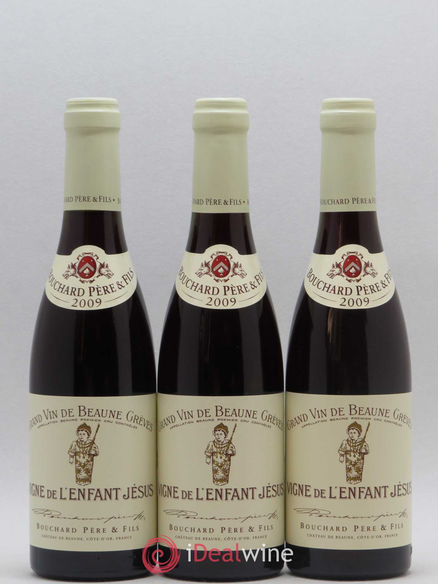 Beaune 1er Cru Grèves - Vigne de l'Enfant Jésus Bouchard Père & Fils 2009 - Lot de 6 demi bouteilles - 2