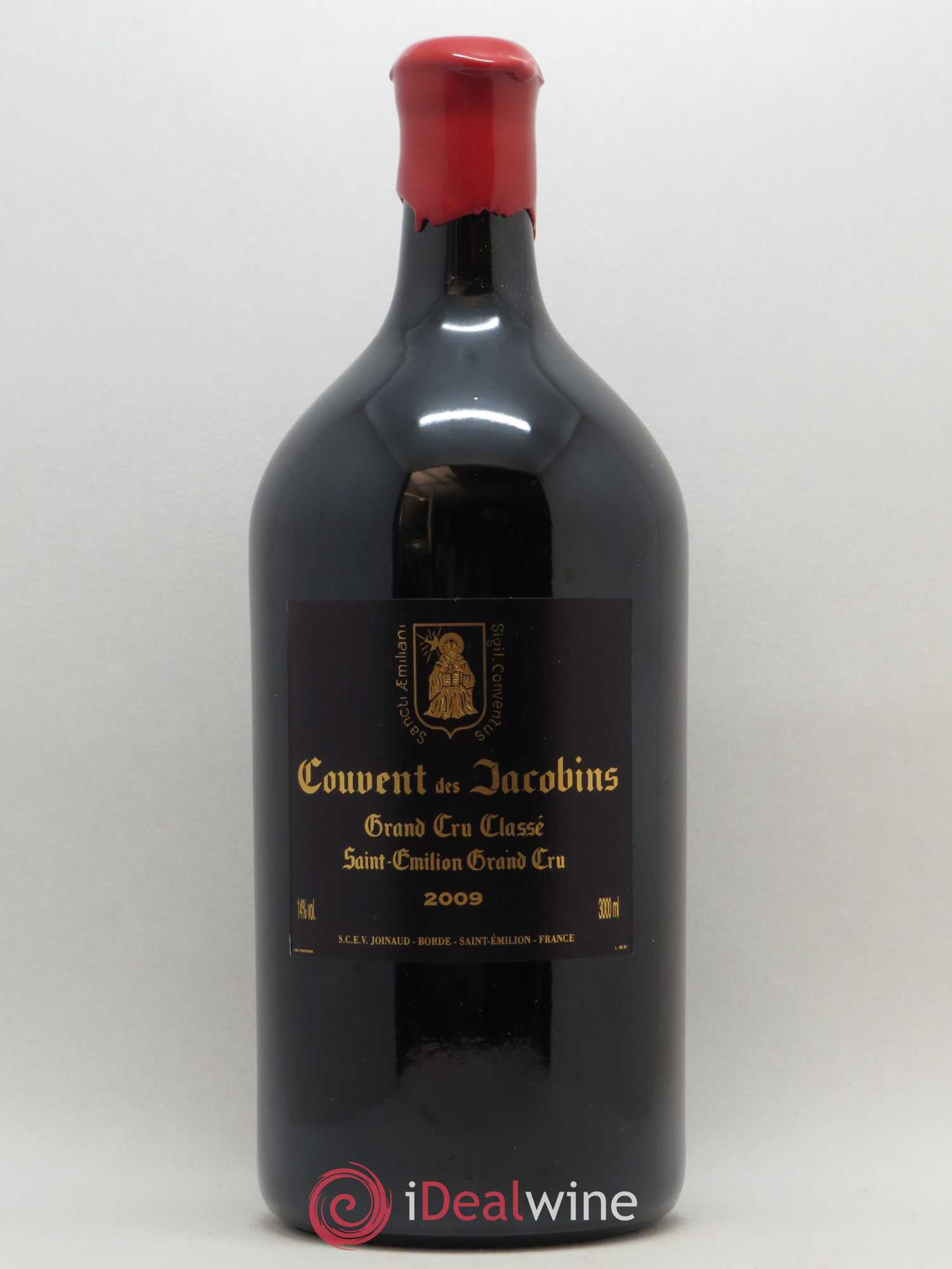 Château Couvent des Jacobins Grand Cru Classé 2009 - Lot de 1 double magnum - 0