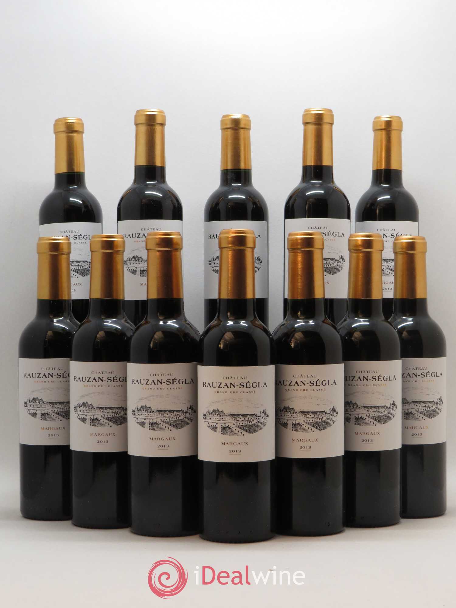 Château Rauzan Ségla Grand Cru Classé 2013 - Lot de 12 demi bouteilles - 0