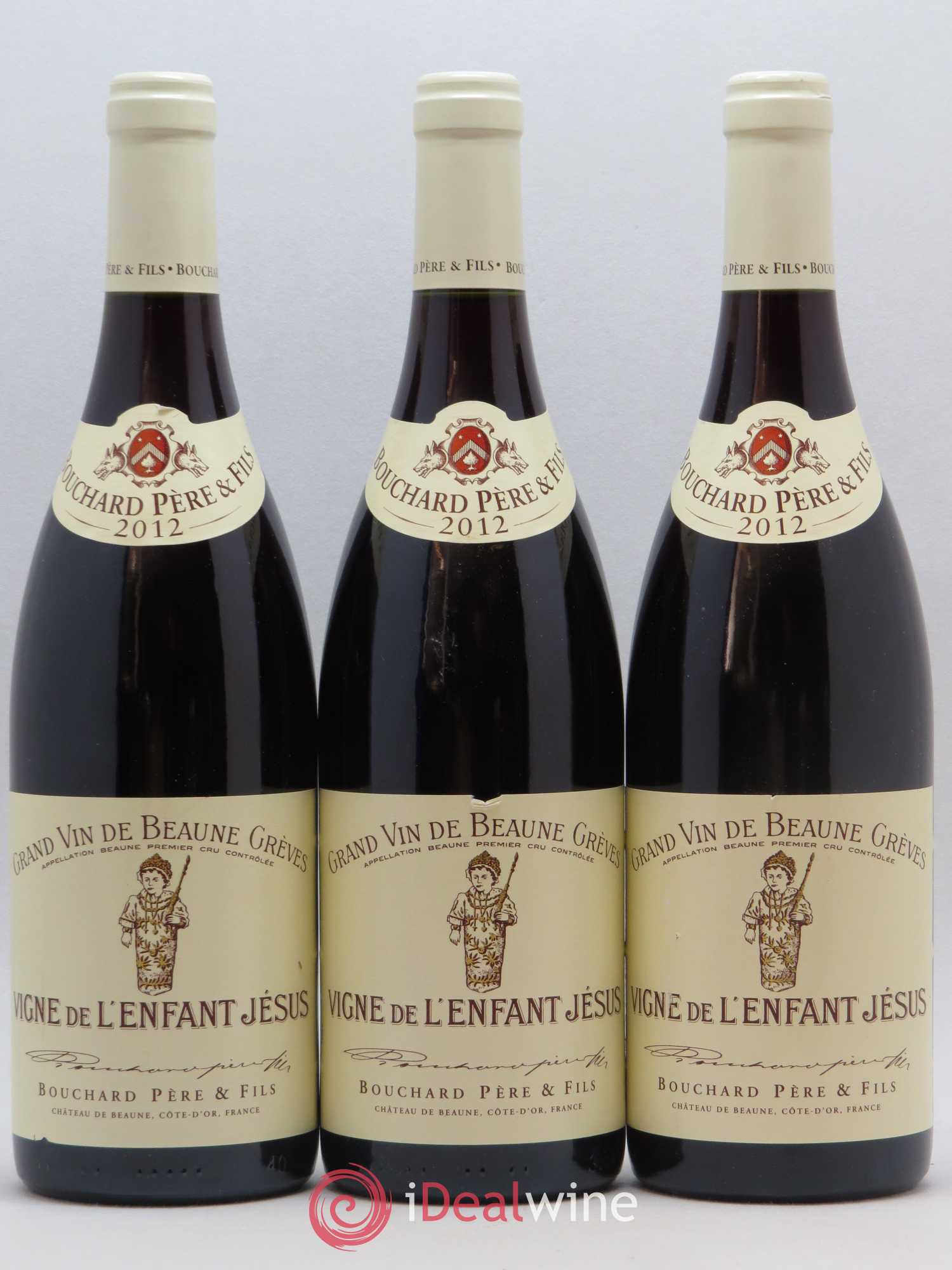 Beaune 1er Cru Grèves - Vigne de l'Enfant Jésus Bouchard Père & Fils 2012 - Lot de 6 bouteilles - 2