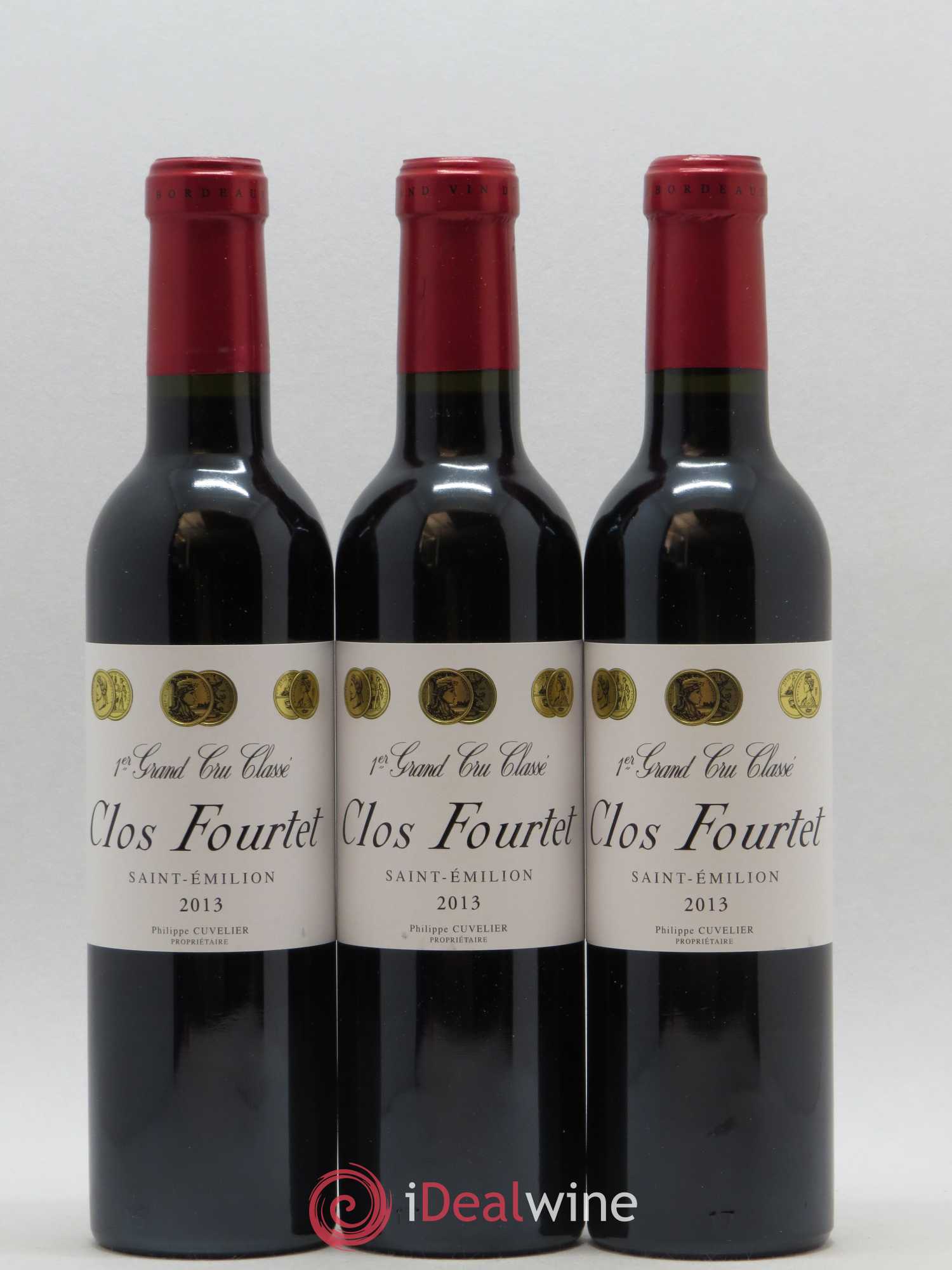Clos Fourtet 1er Grand Cru Classé B 2013 - Lot de 12 demi bouteilles - 1