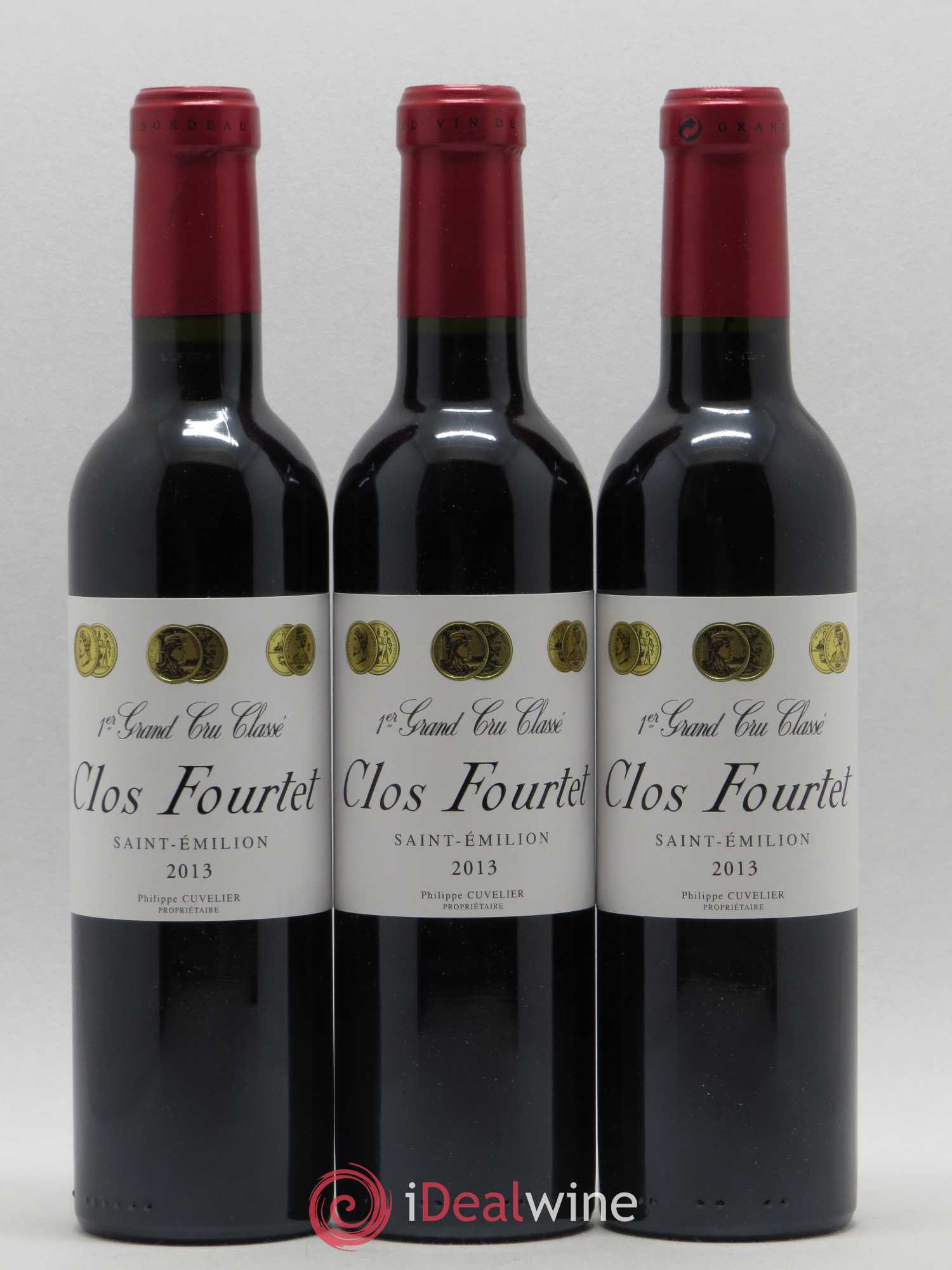Clos Fourtet 1er Grand Cru Classé B 2013 - Lot de 12 demi bouteilles - 3