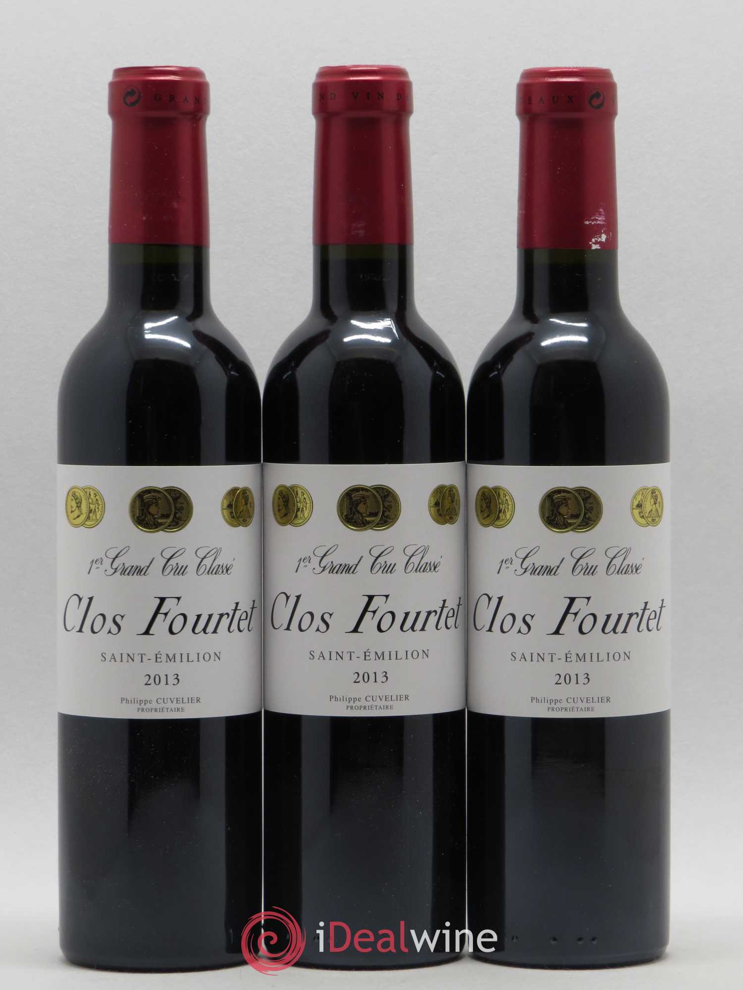 Clos Fourtet 1er Grand Cru Classé B 2013 - Lot de 12 demi bouteilles - 4