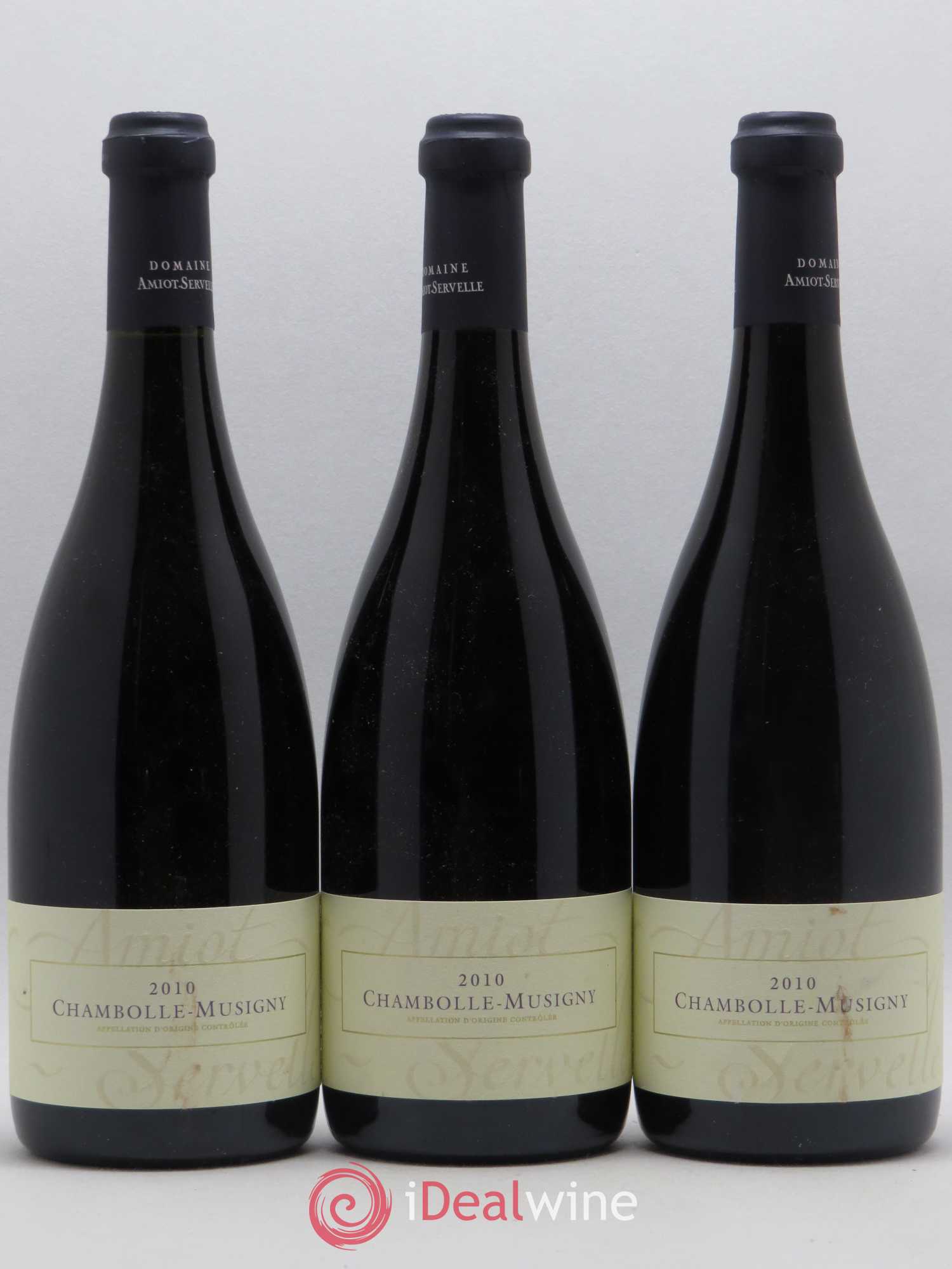 Chambolle-Musigny Amiot Servelle 2010 - Lot de 6 bouteilles - 1