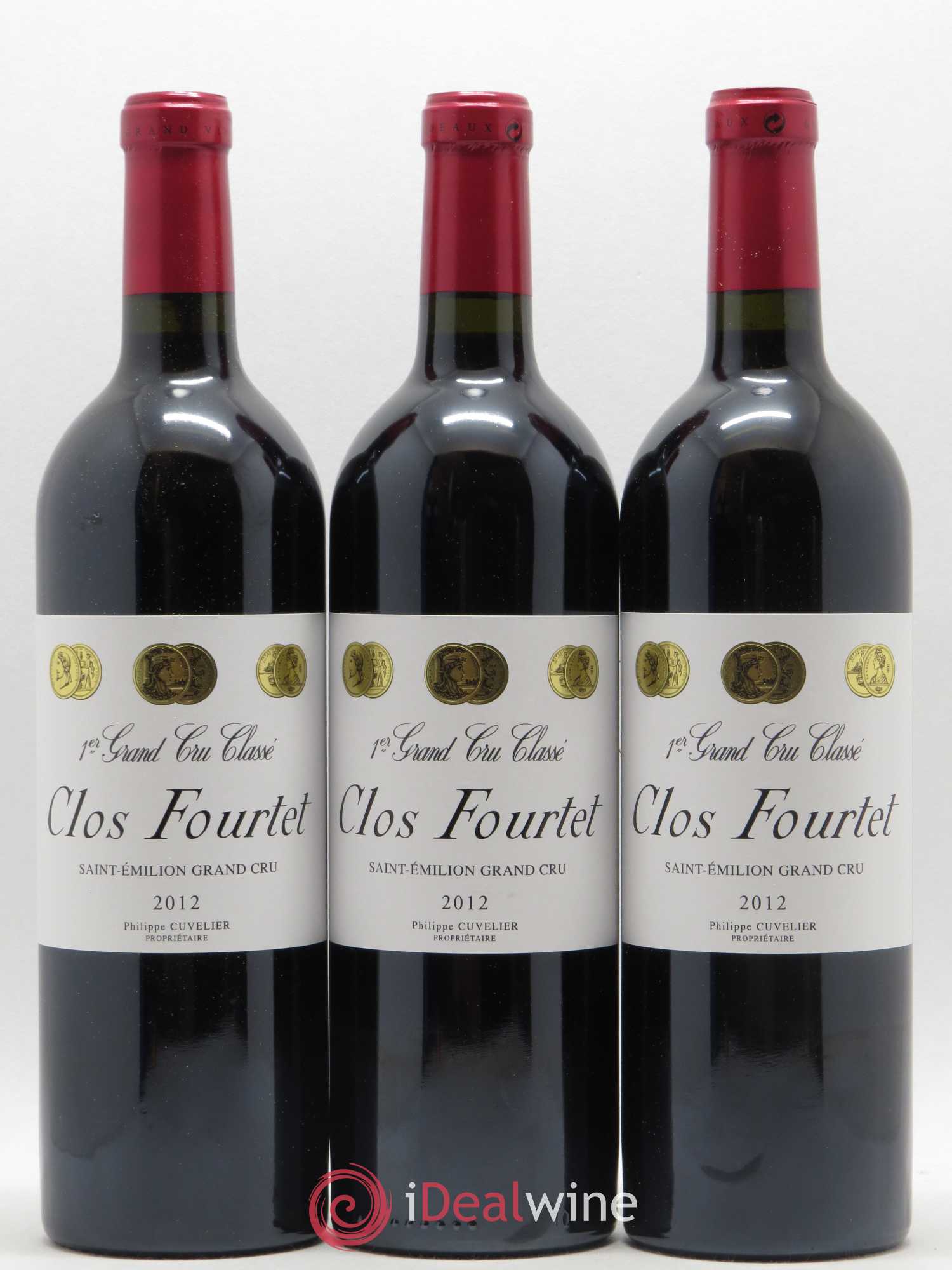 Clos Fourtet 1er Grand Cru Classé B 2012 - Lot de 6 bouteilles - 1