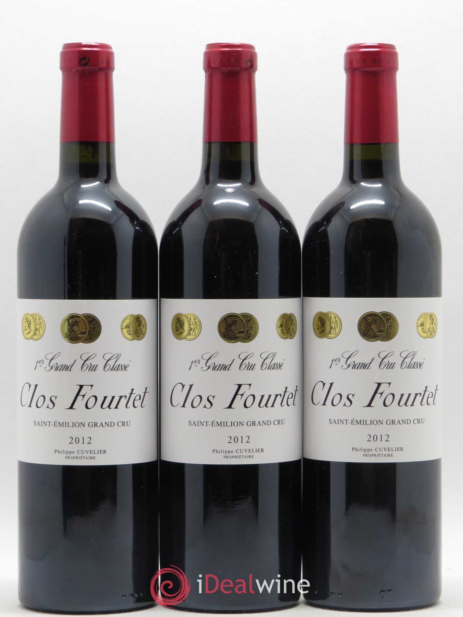 Clos Fourtet 1er Grand Cru Classé B 2012 - Lot de 6 bouteilles - 2