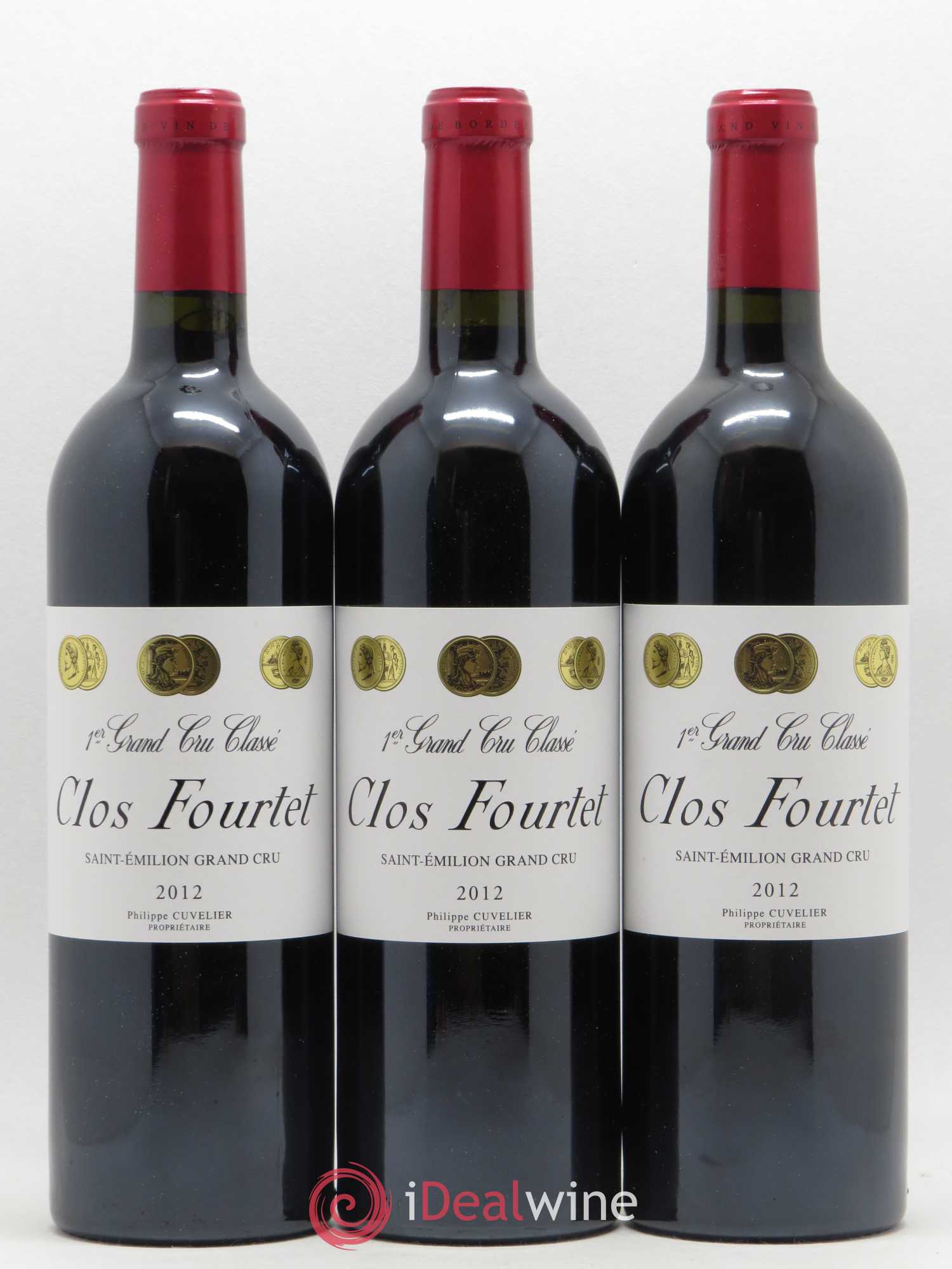 Clos Fourtet 1er Grand Cru Classé B 2012 - Lot de 6 bouteilles - 2