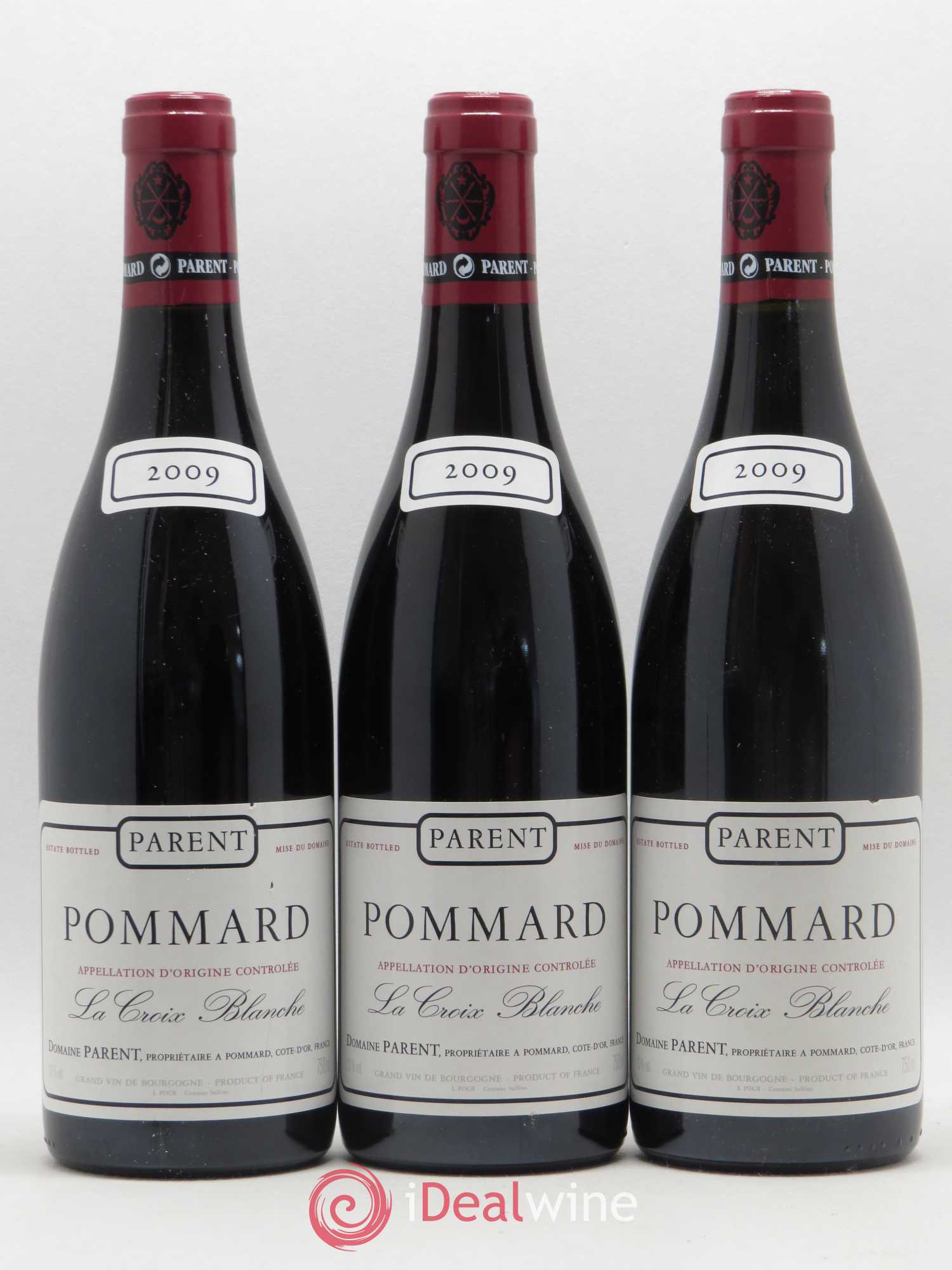Pommard La Croix Blanche Parent (no reserve) 2009 - Lot of 6 bottles - 2
