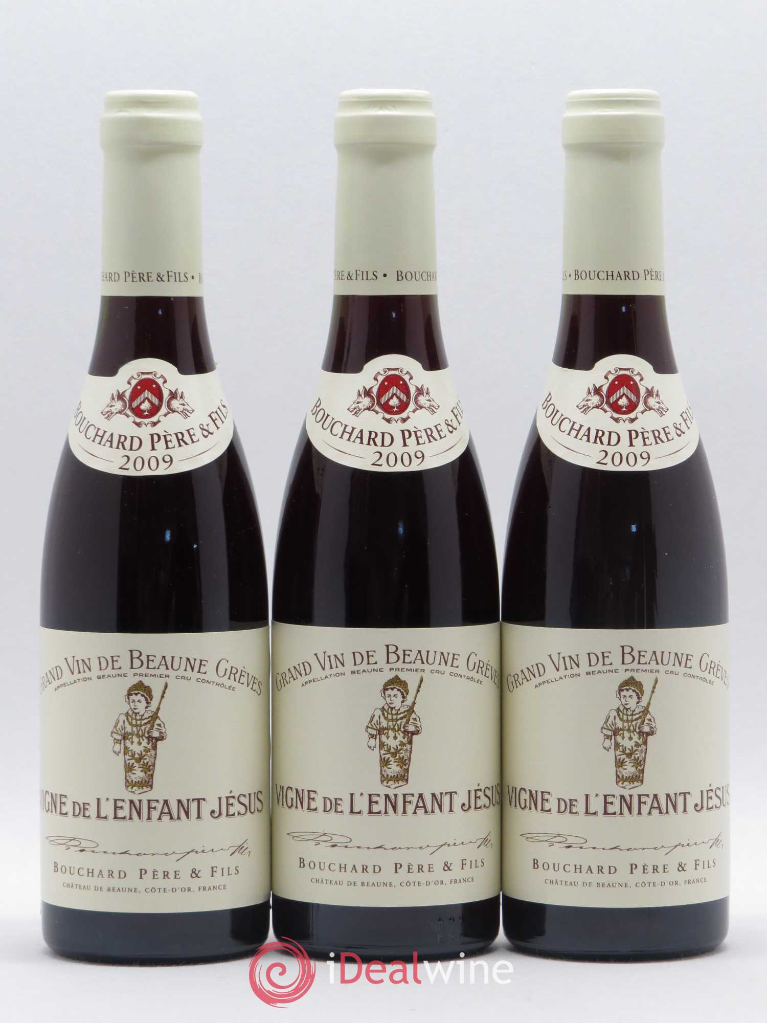 Beaune 1er Cru Grèves - Vigne de l'Enfant Jésus Bouchard Père & Fils 2009 - Lot de 6 demi bouteilles - 2
