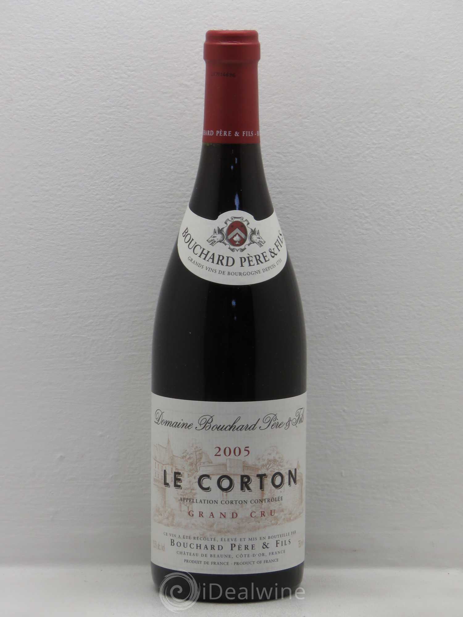 Corton Grand Cru Le Corton Bouchard Père & Fils 2005 - Lot de 6 bouteilles - 0