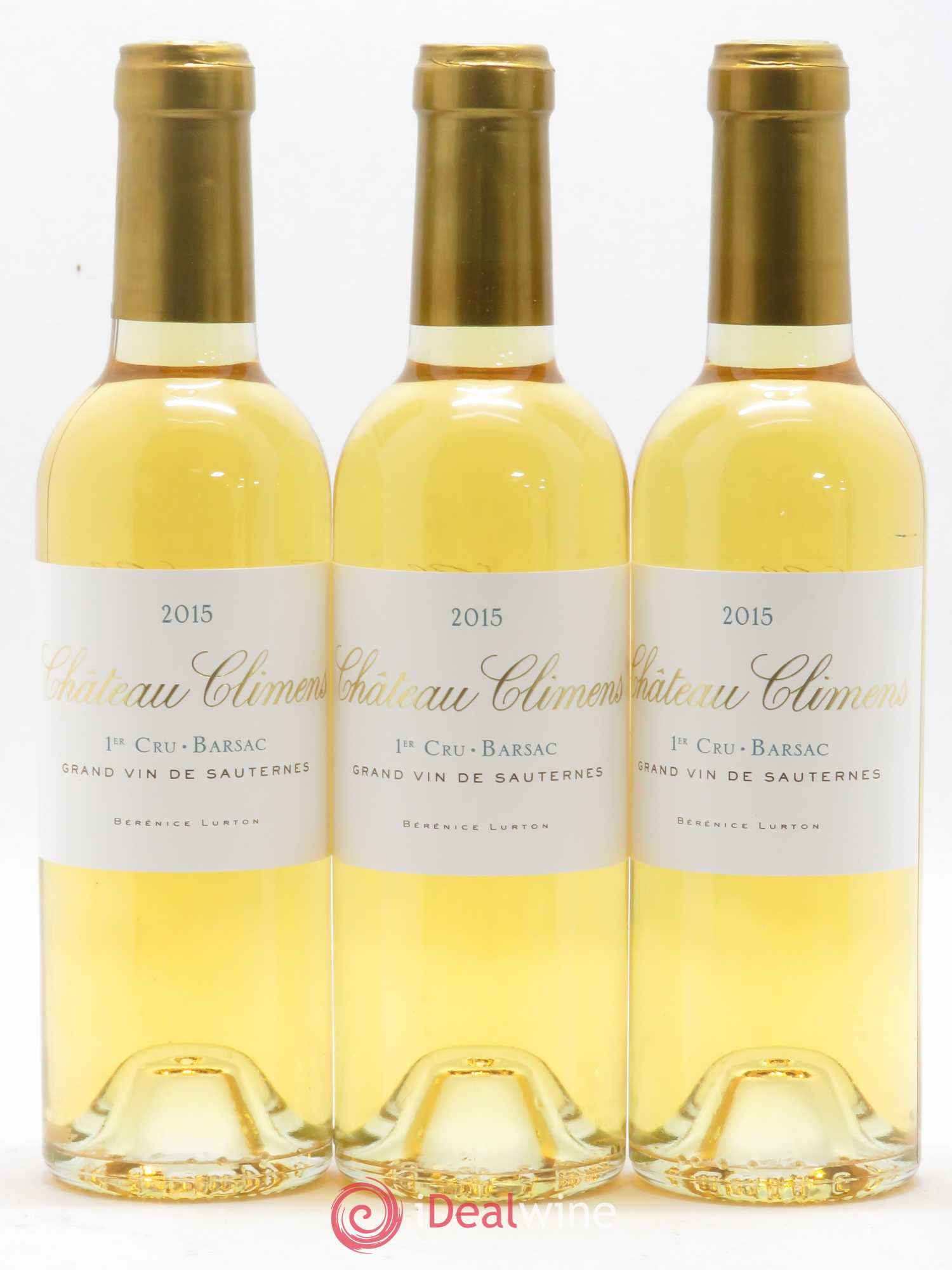 Château Climens 1er Grand Cru Classé 2015 - Posten von 12 Demi-Flaschen - 1