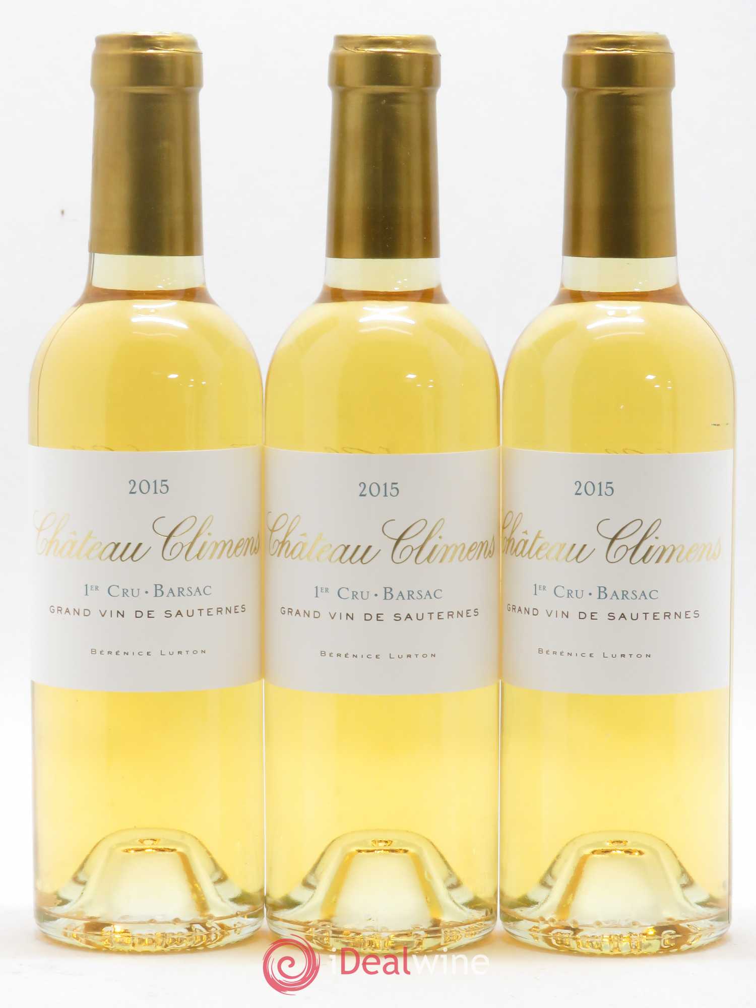 Château Climens 1er Grand Cru Classé 2015 - Posten von 12 Demi-Flaschen - 3