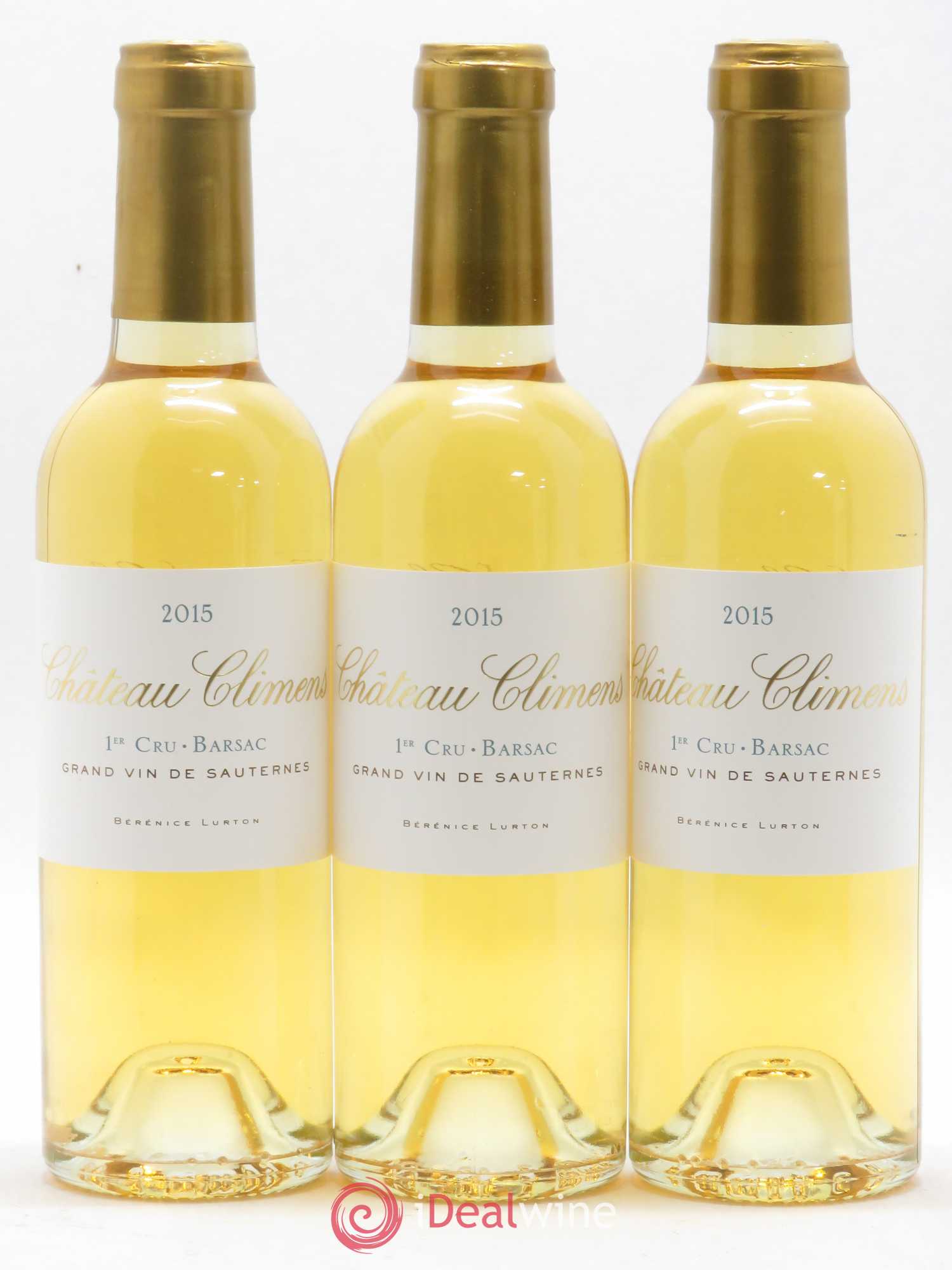 Château Climens 1er Grand Cru Classé 2015 - Posten von 12 Demi-Flaschen - 4