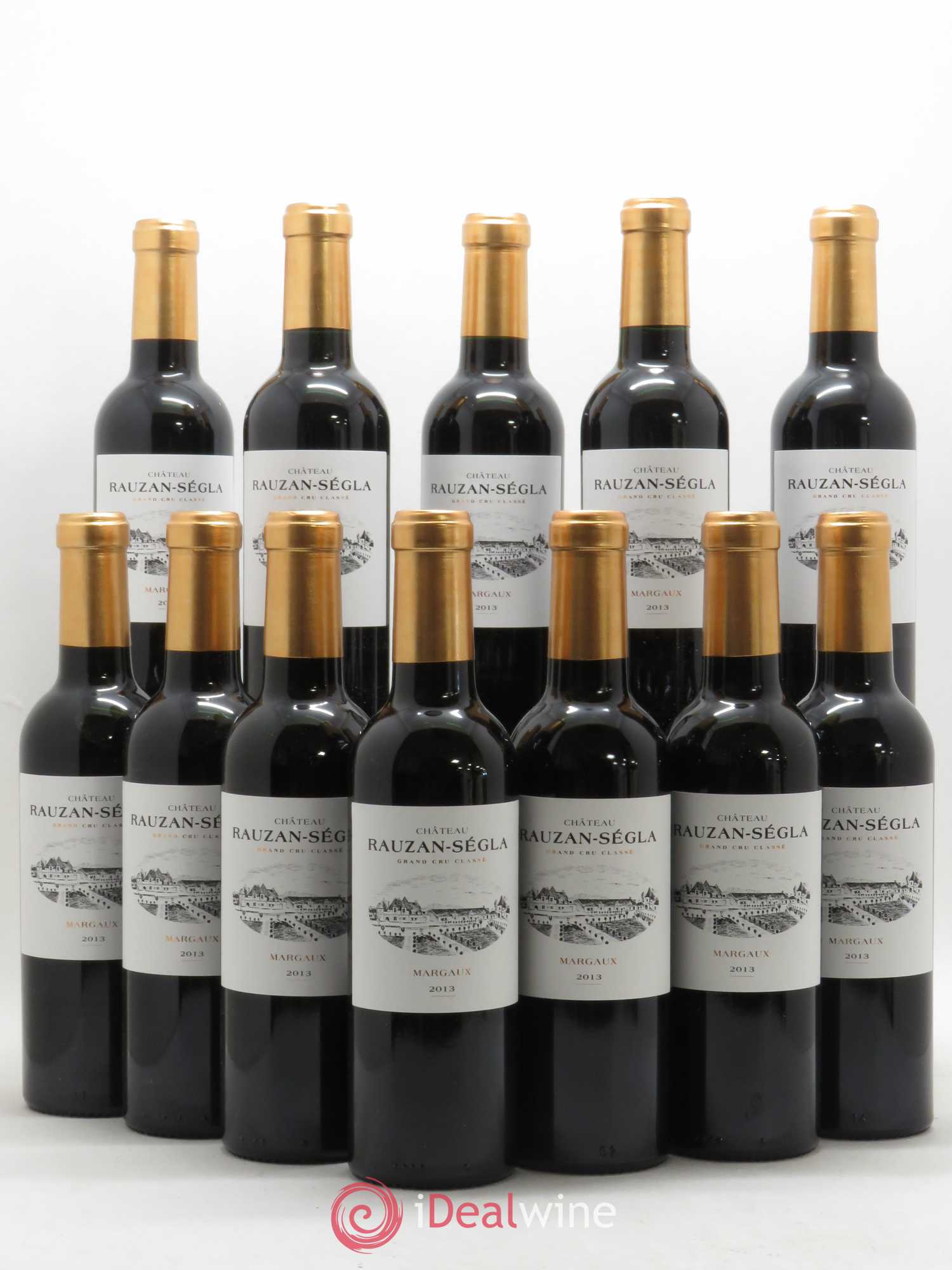 Château Rauzan Ségla Grand Cru Classé 2013 - Lot de 12 demi bouteilles - 0