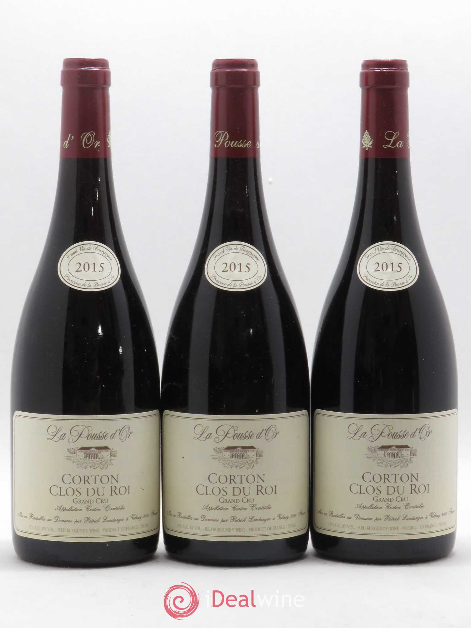 Corton Grand Cru Clos du Roi La Pousse d'Or (Domaine de) 2015 - Lot de 6 bouteilles - 2