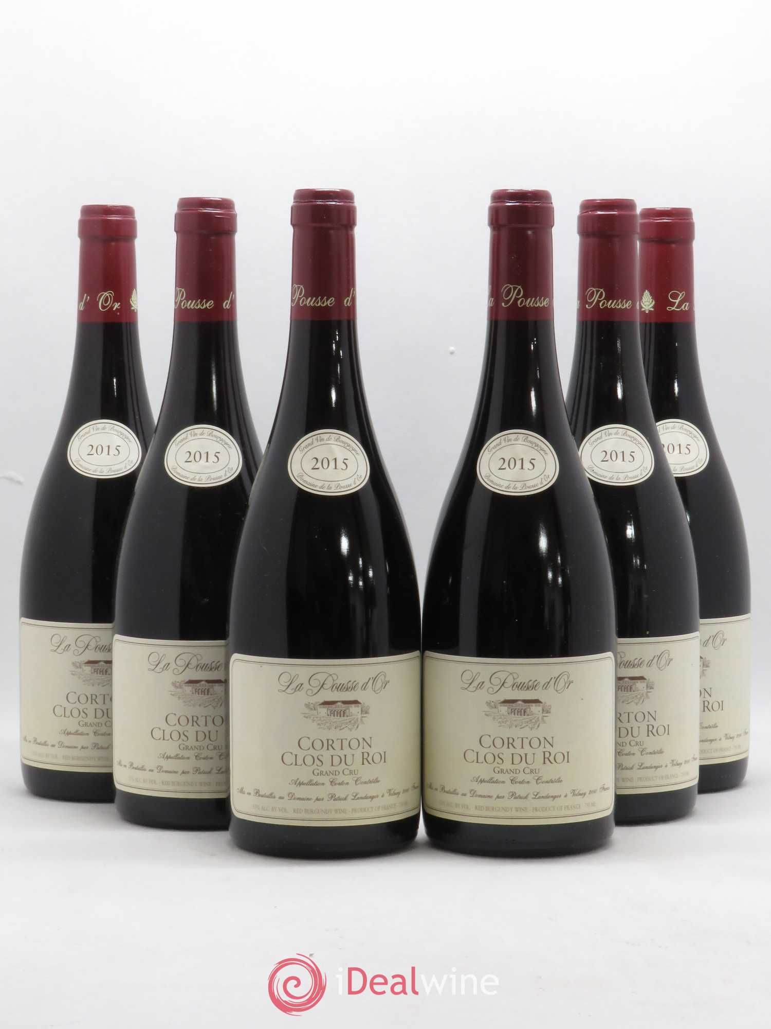 Corton Grand Cru Clos du Roi La Pousse d'Or (Domaine de) 2015 - Lot de 6 bouteilles - 0