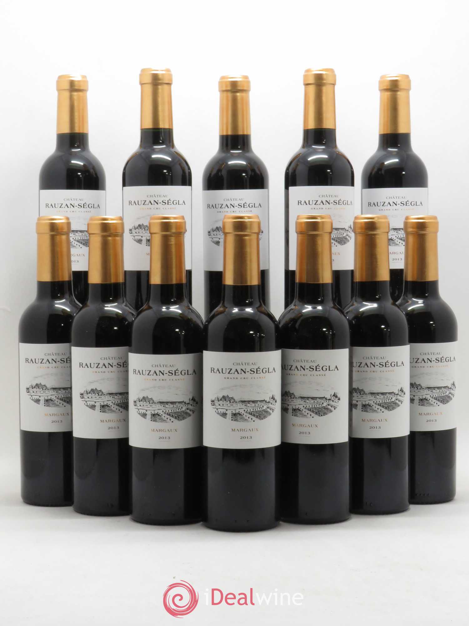 Château Rauzan Ségla Grand Cru Classé 2013 - Lot de 12 demi bouteilles - 0
