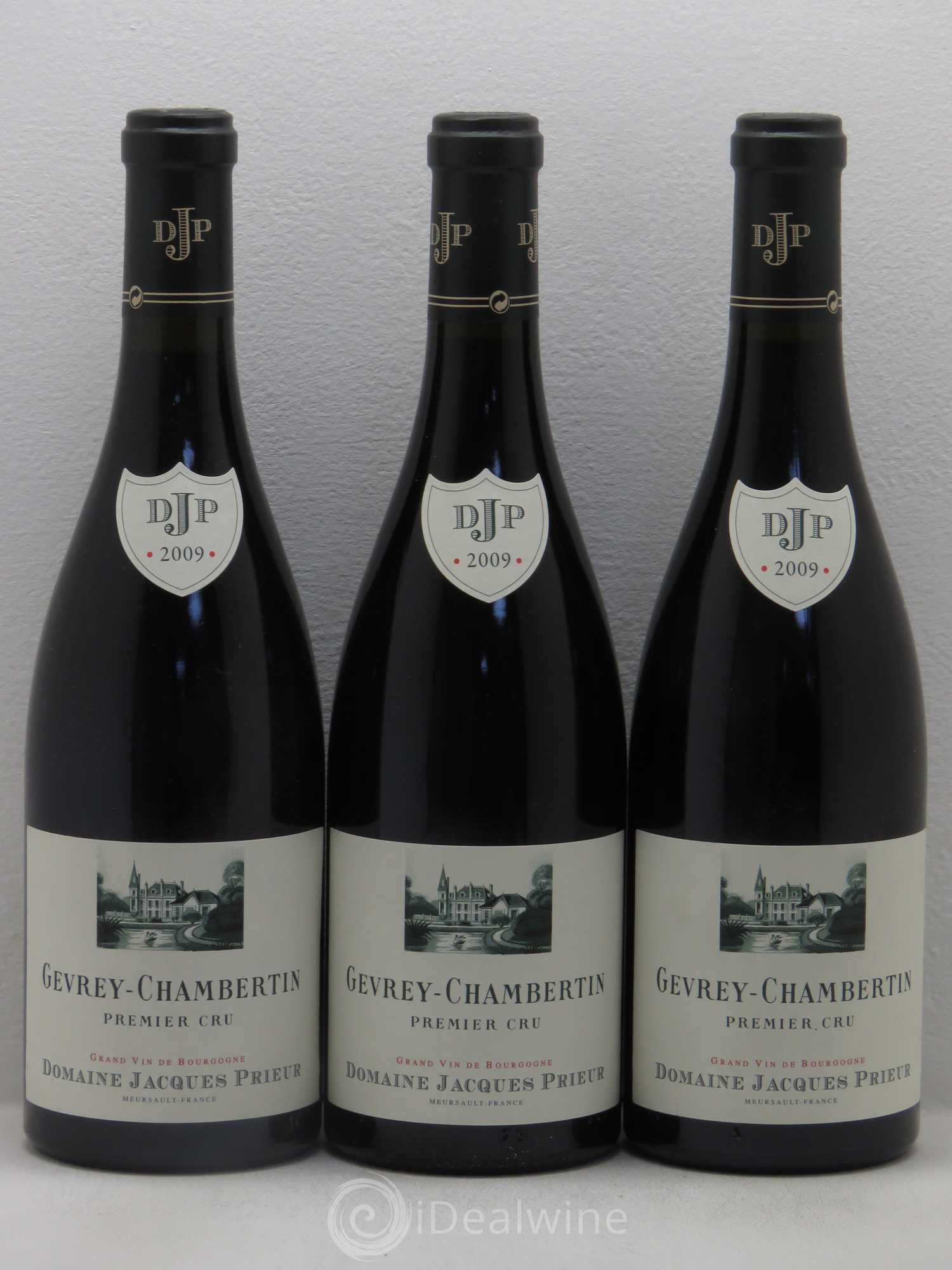 Gevrey-Chambertin 1er Cru J.Prieur 2009 - Lot de 3 bouteilles - 0