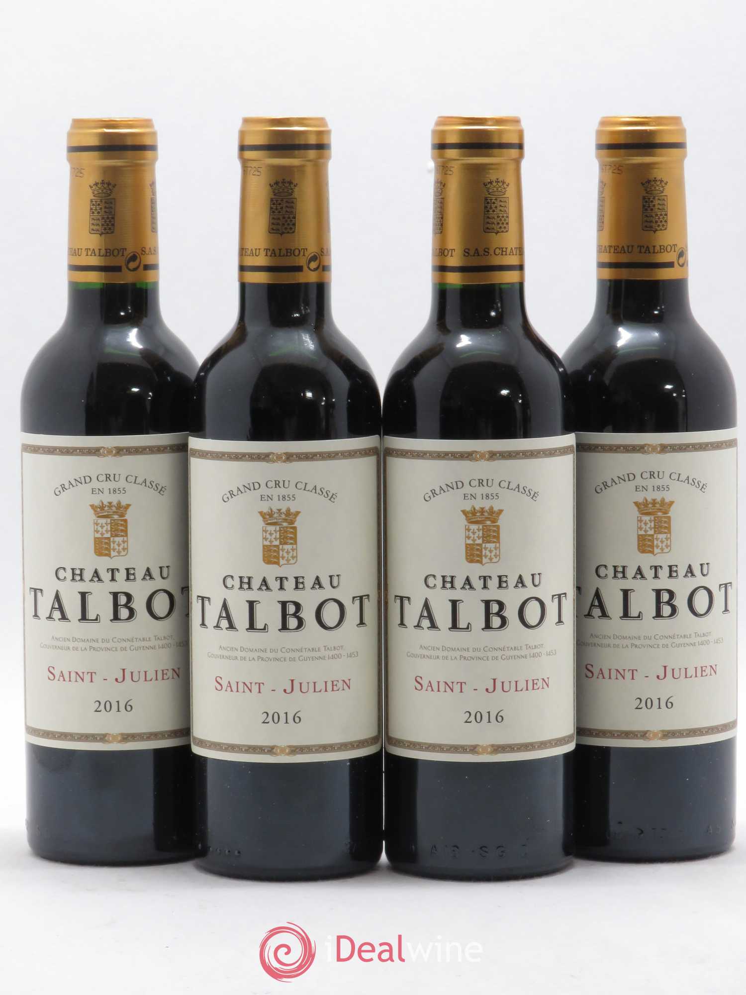 Château Talbot 4ème Grand Cru Classé 2016 - Lot of 24 half-bottles - 5