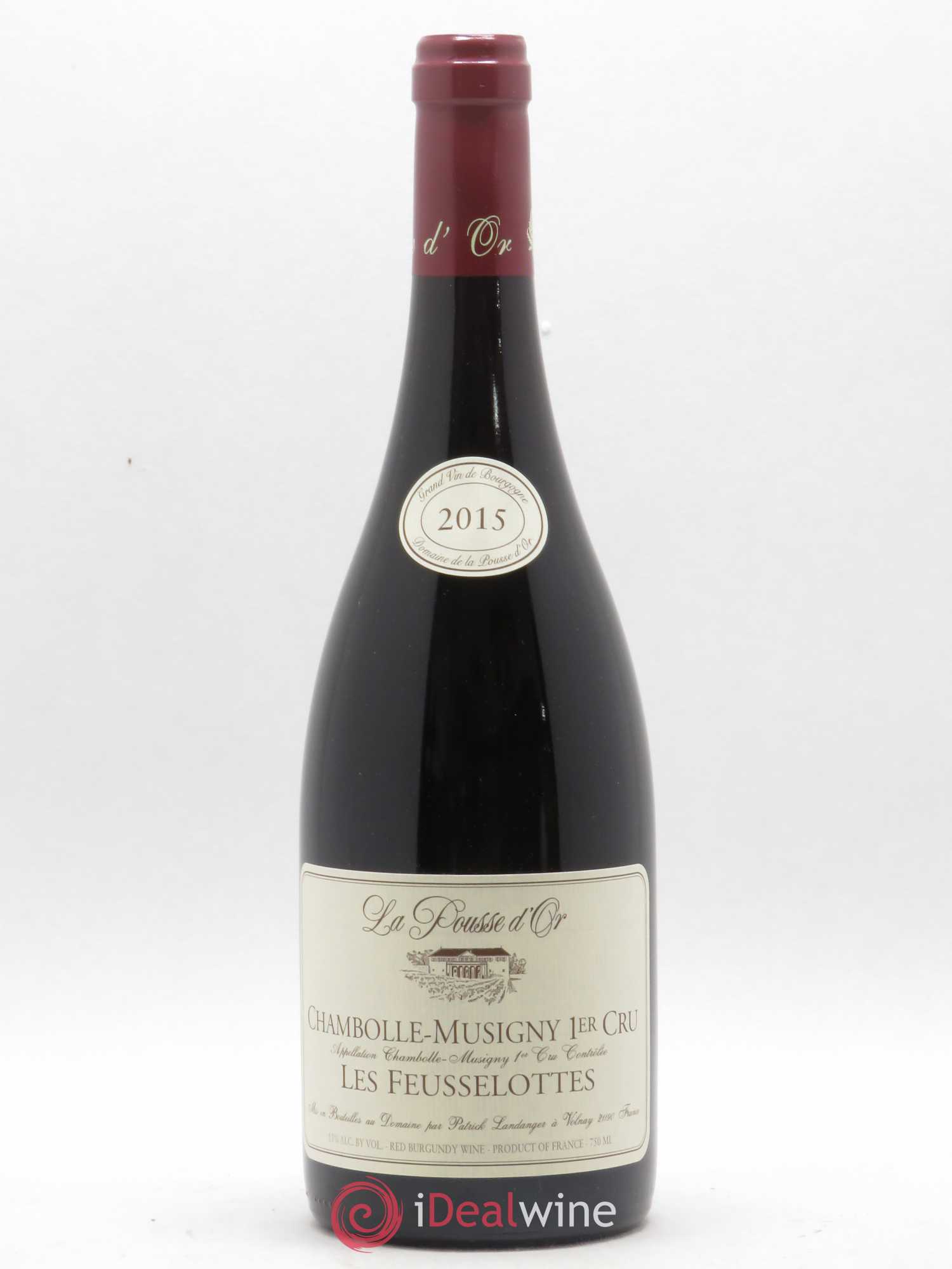 Chambolle-Musigny 1er Cru Les Feusselottes La Pousse d'Or (Domaine de) 2015 - Lot de 1 bouteille - 0