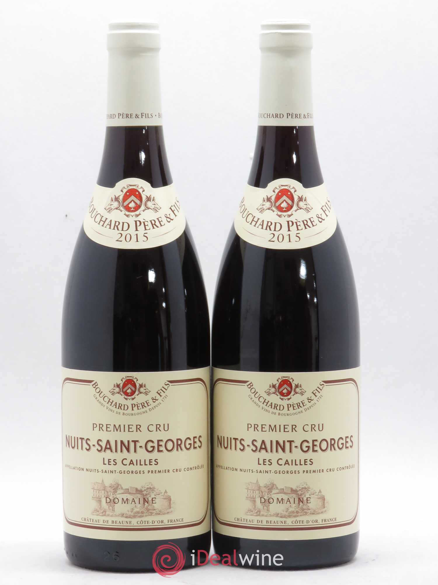Nuits-Saint-Georges 1er Cru Les Cailles Bouchard Père & Fils 2015 - Lot de 2 bouteilles - 0