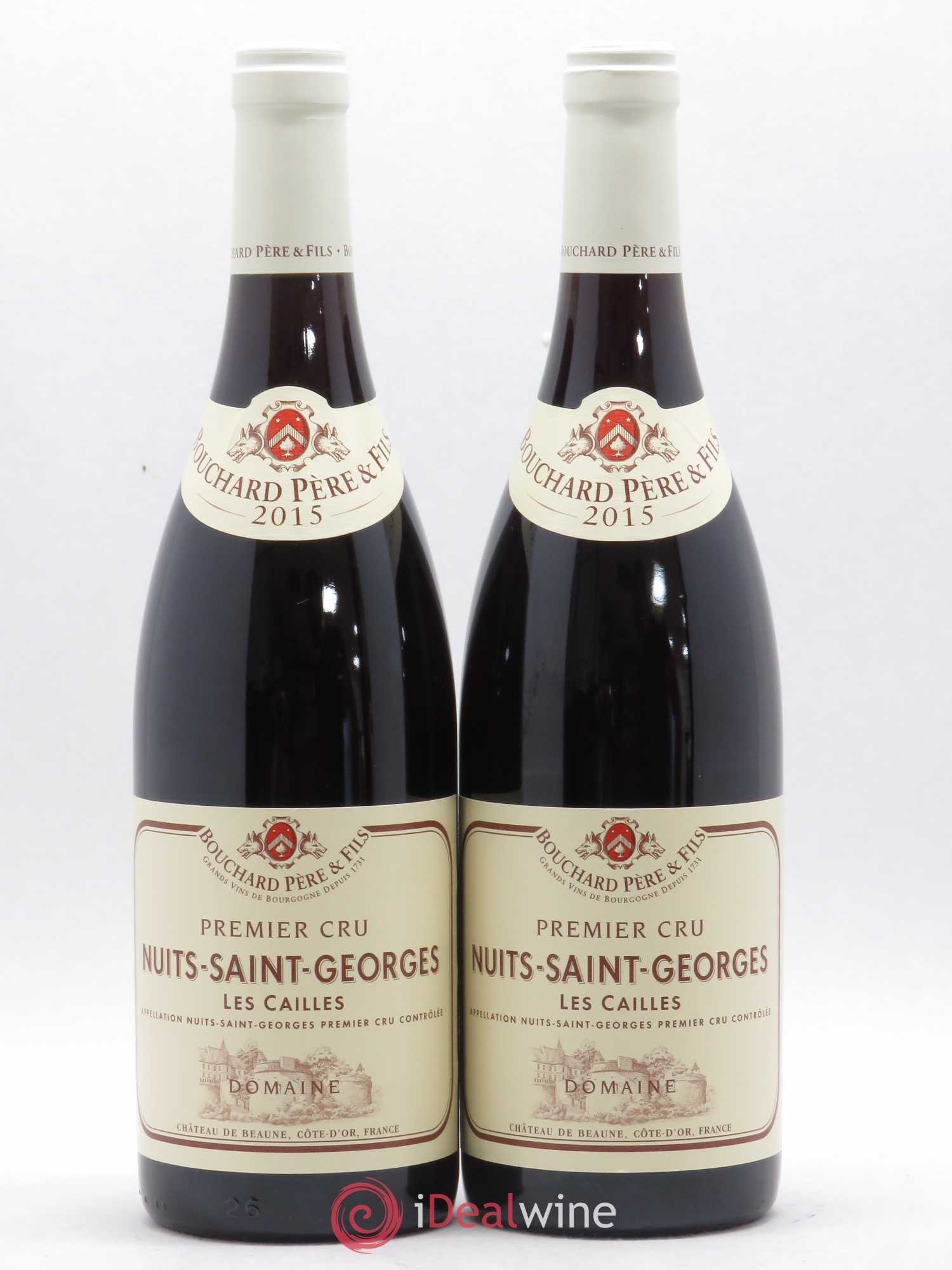 Nuits-Saint-Georges 1er Cru Les Cailles Bouchard Père & Fils 2015 - Lot de 2 bouteilles - 0