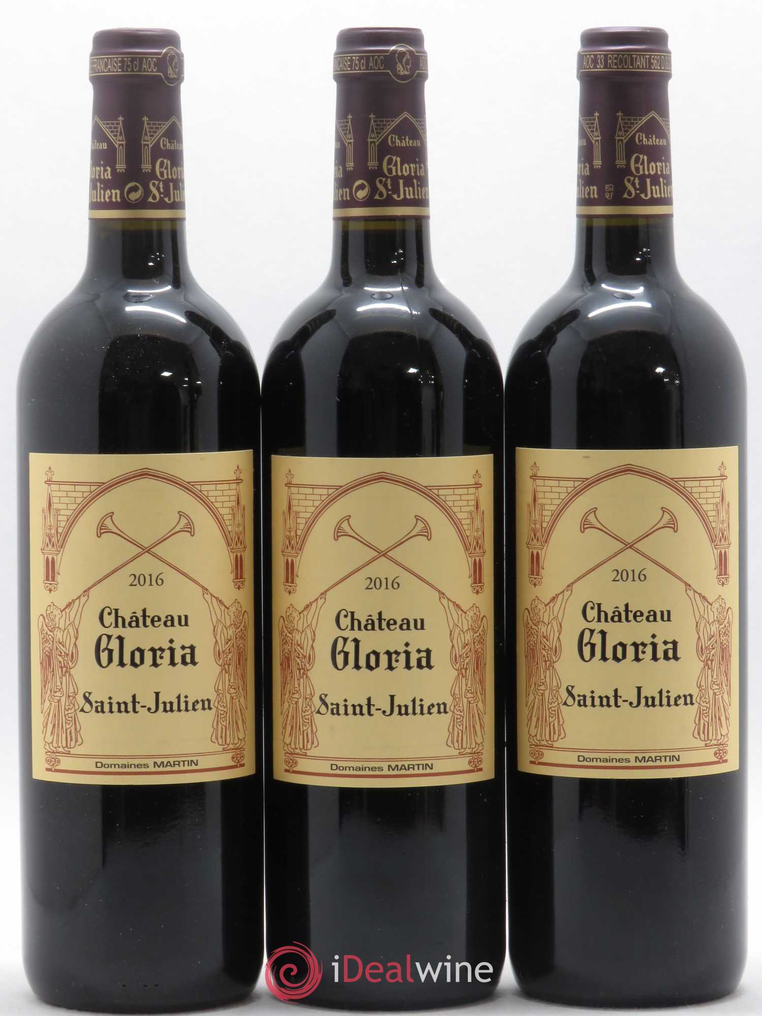 Château Gloria 2016 - Lot de 12 bouteilles - 2