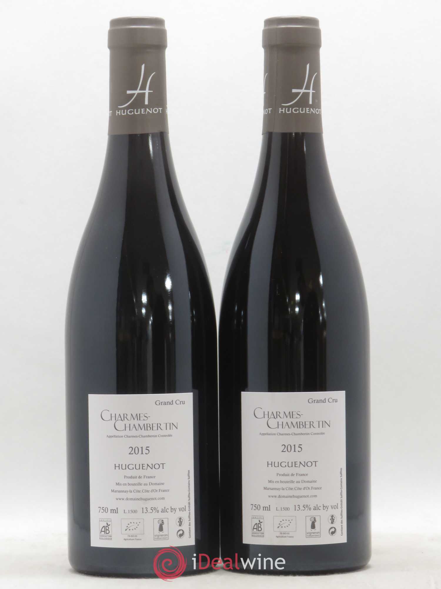 Charmes-Chambertin Grand Cru Huguenot 2015 - Posten von 2 Flaschen - 1