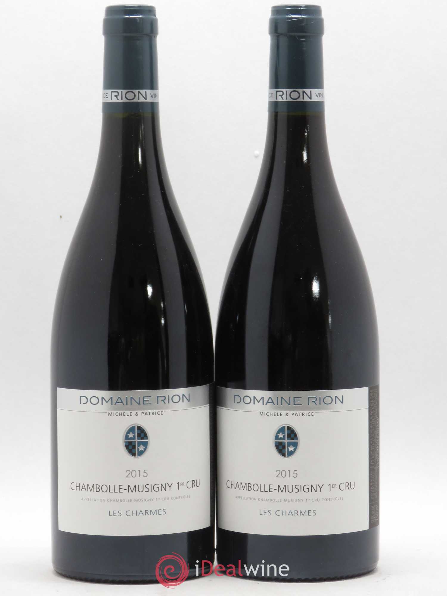 Chambolle-Musigny 1er Cru Les Charmes Michele & Patrice Rion 2015 - Lot de 2 bouteilles - 0