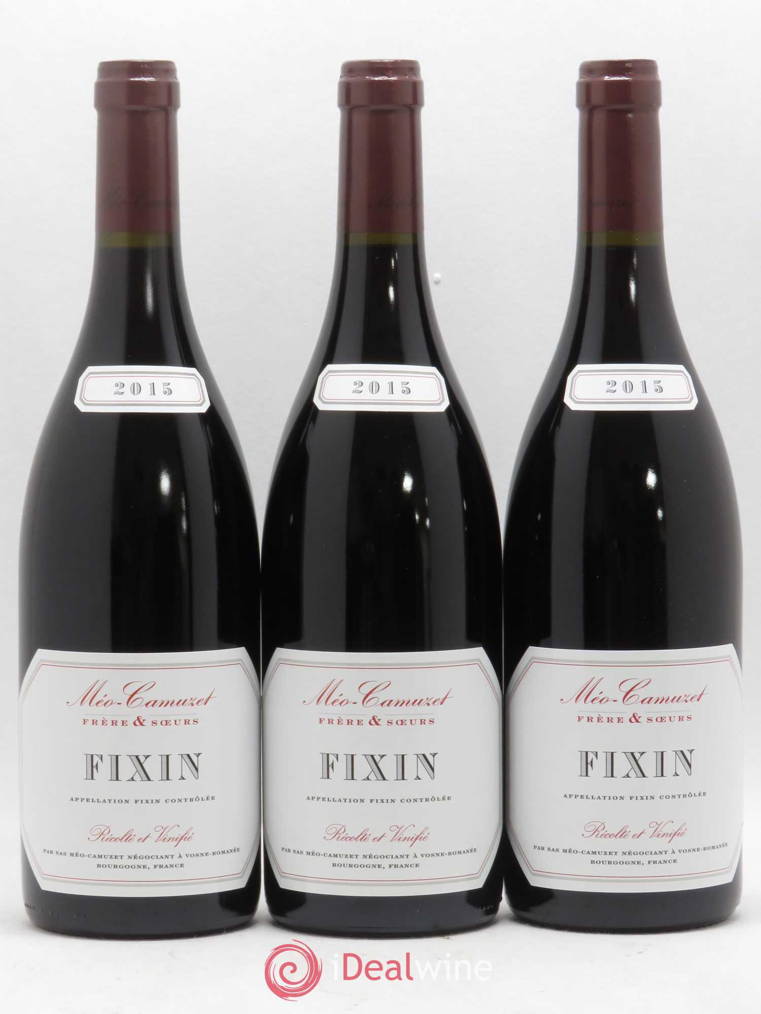 Fixin Méo-Camuzet (Frère & Soeurs) 2015 - Lot de 3 bouteilles - 0