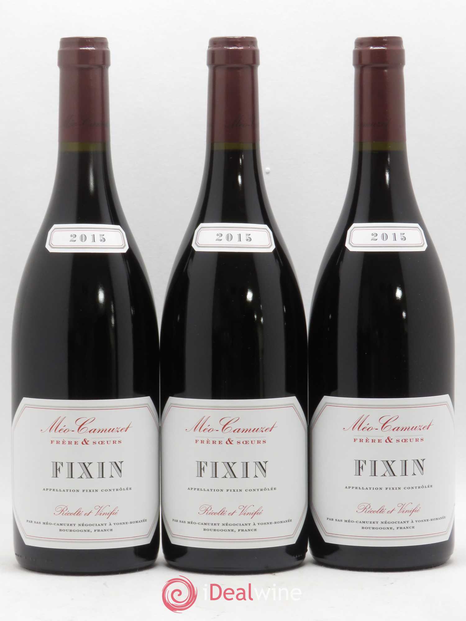 Fixin Méo-Camuzet (Frère & Soeurs) 2015 - Lot de 3 bouteilles - 0