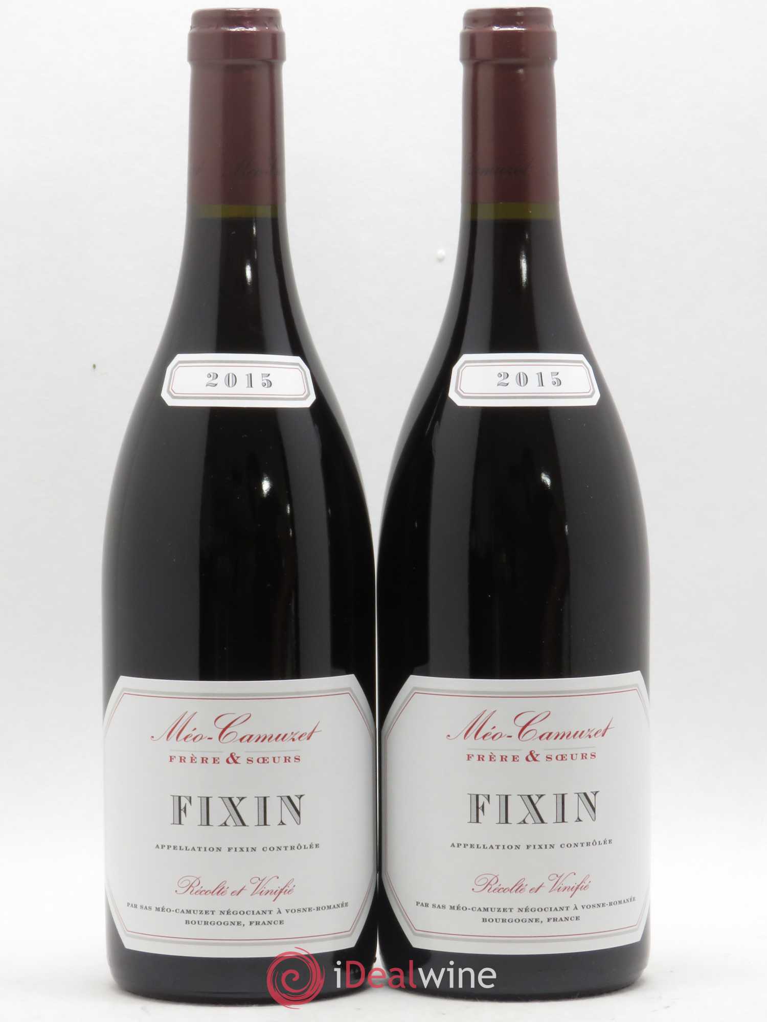 Fixin Méo-Camuzet (Frère & Soeurs) 2015 - Lot de 2 bouteilles - 0