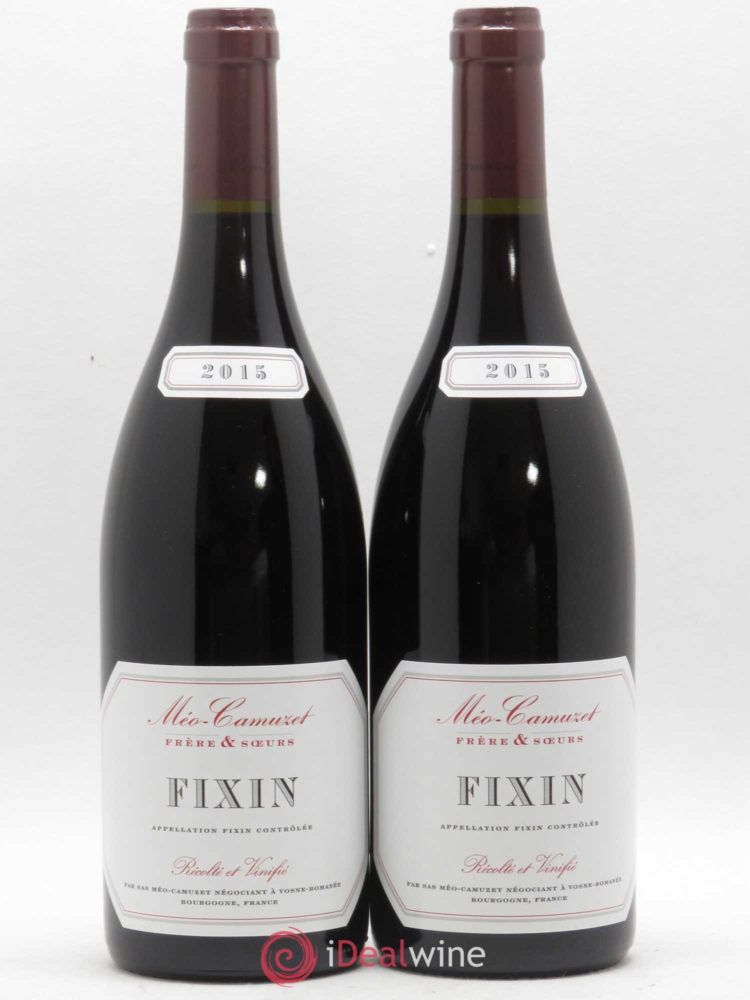 Fixin Méo-Camuzet (Frère & Soeurs) 2015 - Lot de 2 bouteilles - 0
