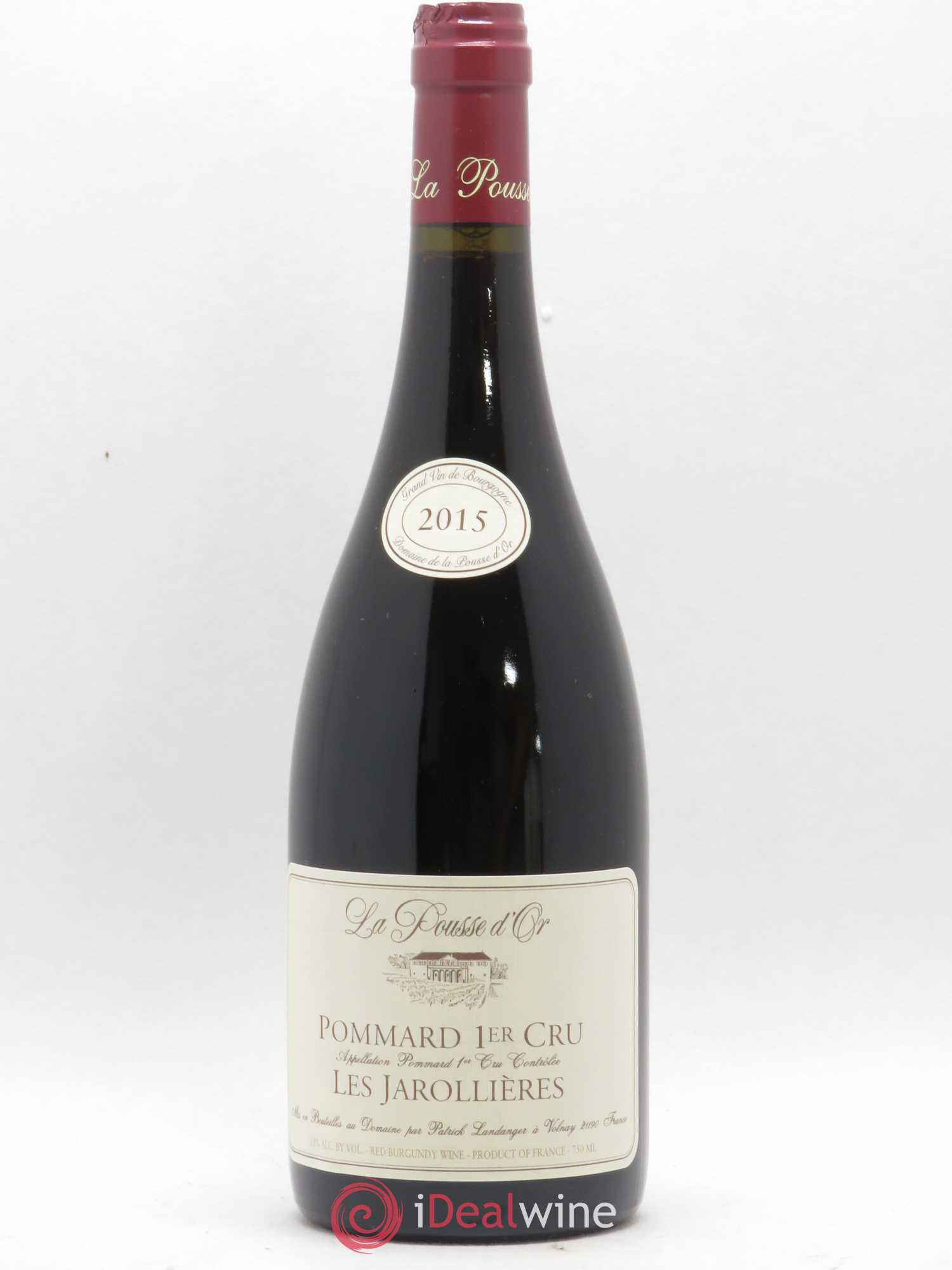 Pommard 1er Cru Les Jarollières La Pousse d'Or (Domaine de) 2015 - Lot de 1 bouteille - 0
