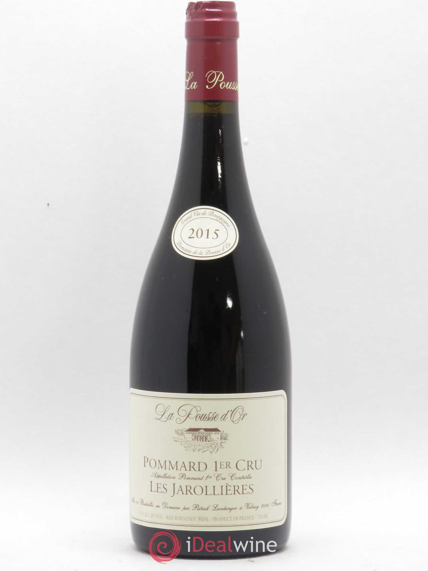 Pommard 1er Cru Les Jarollières La Pousse d'Or (Domaine de) 2015 - Lot de 1 bouteille - 0