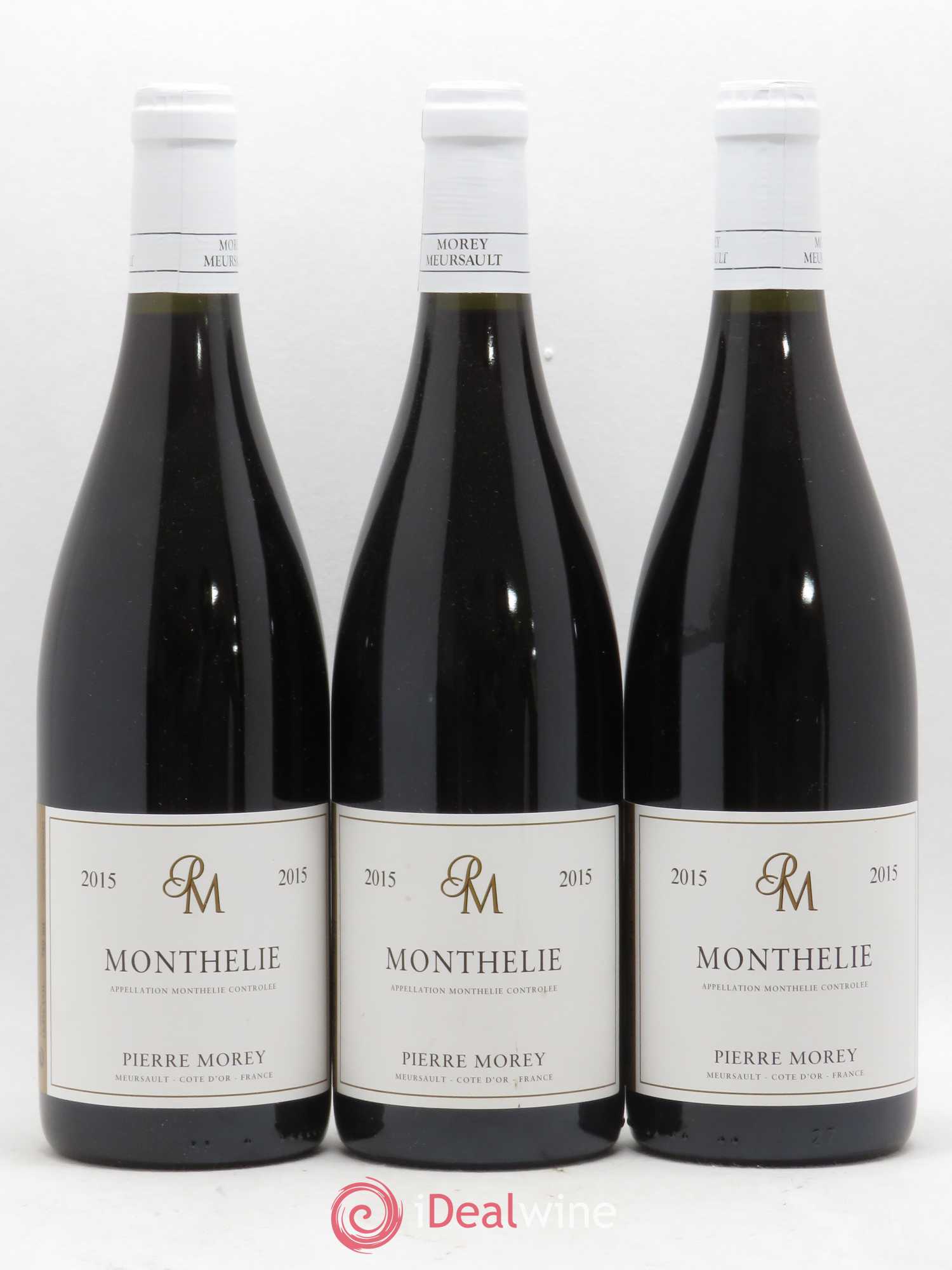Monthélie Pierre Morey (Domaine) 2015 - Lot de 3 bouteilles - 0