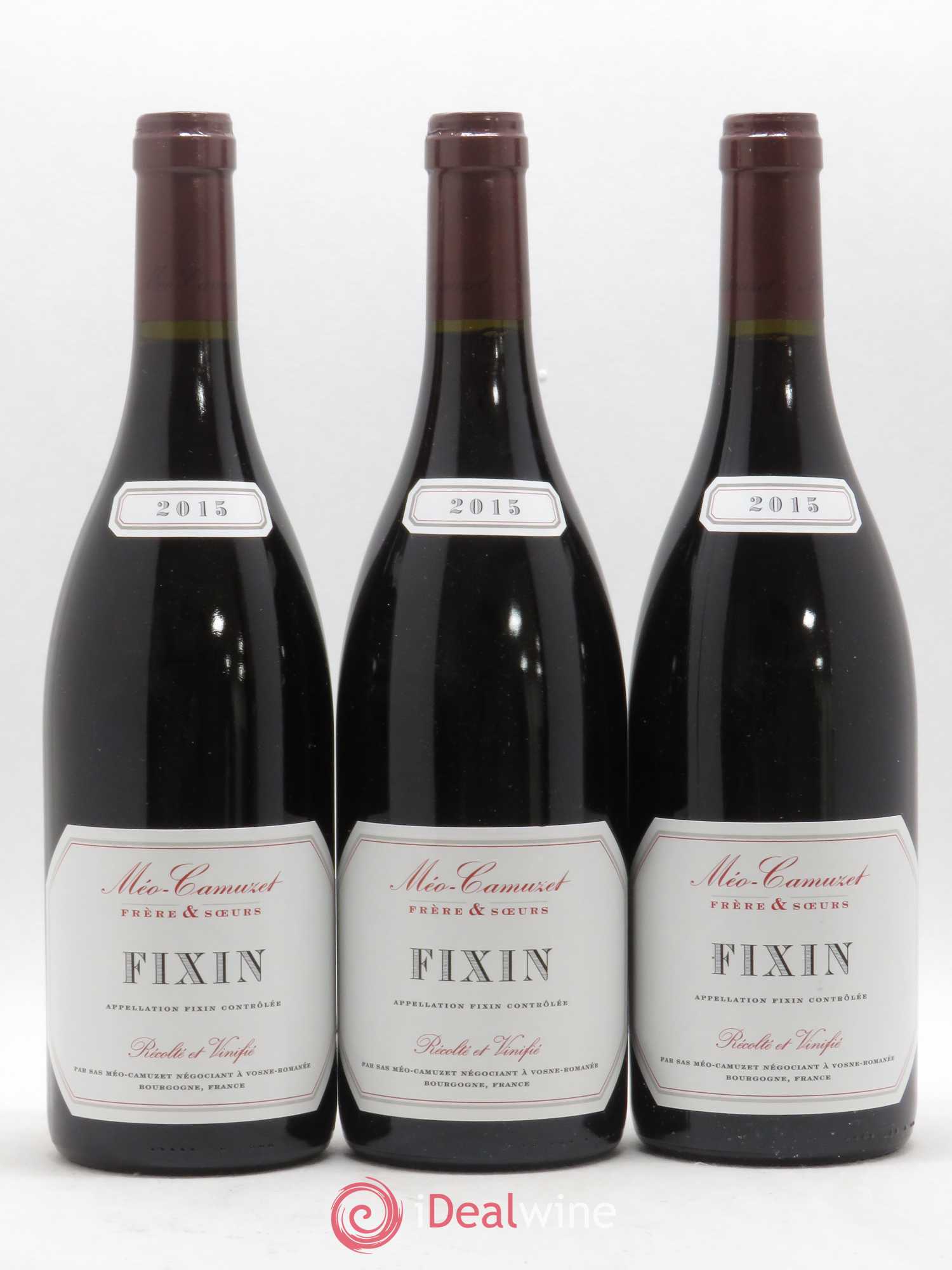 Fixin Méo-Camuzet (Frère & Soeurs) 2015 - Lot de 3 bouteilles - 0