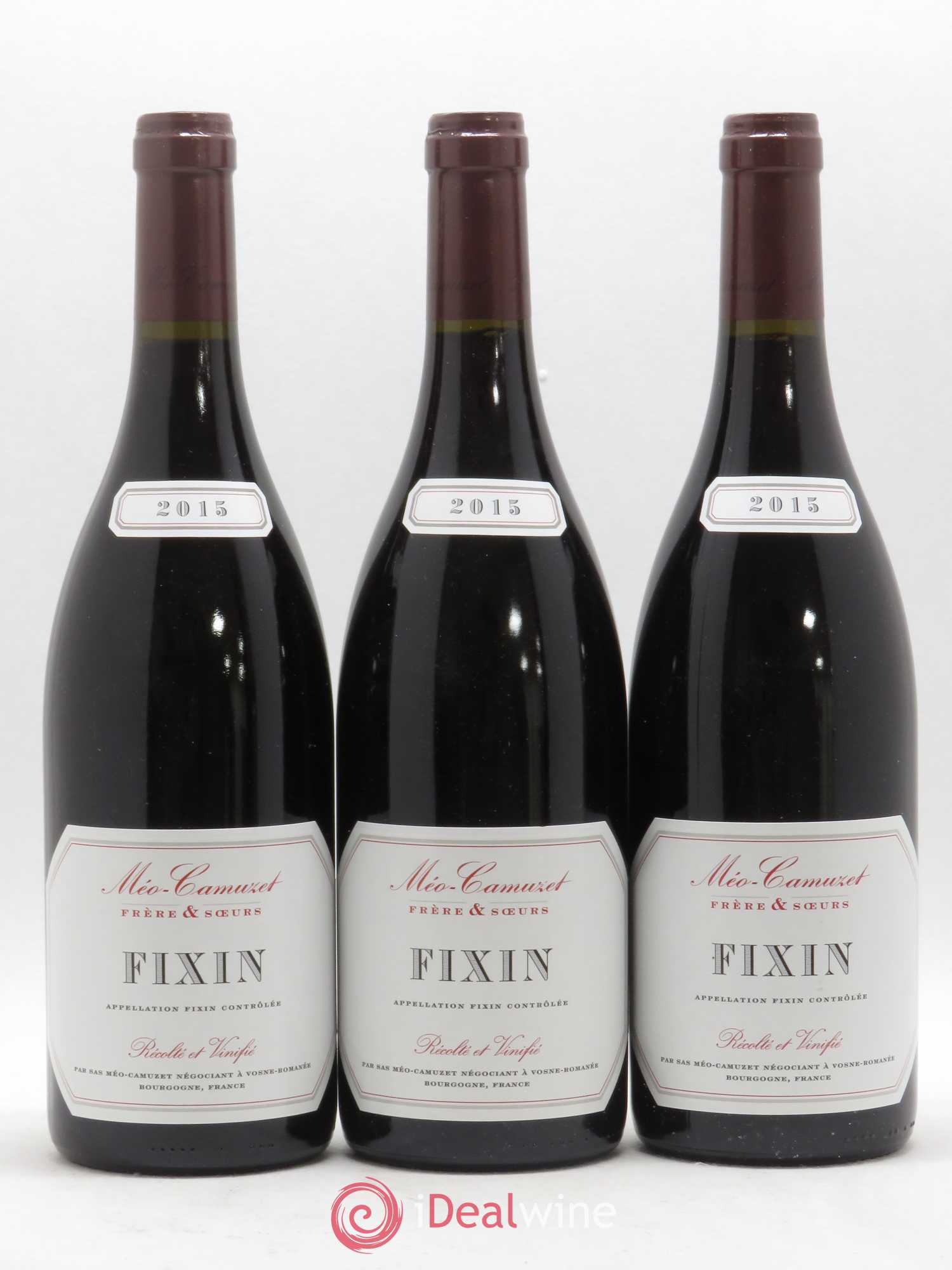 Fixin Méo-Camuzet (Frère & Soeurs) 2015 - Lot de 3 bouteilles - 0