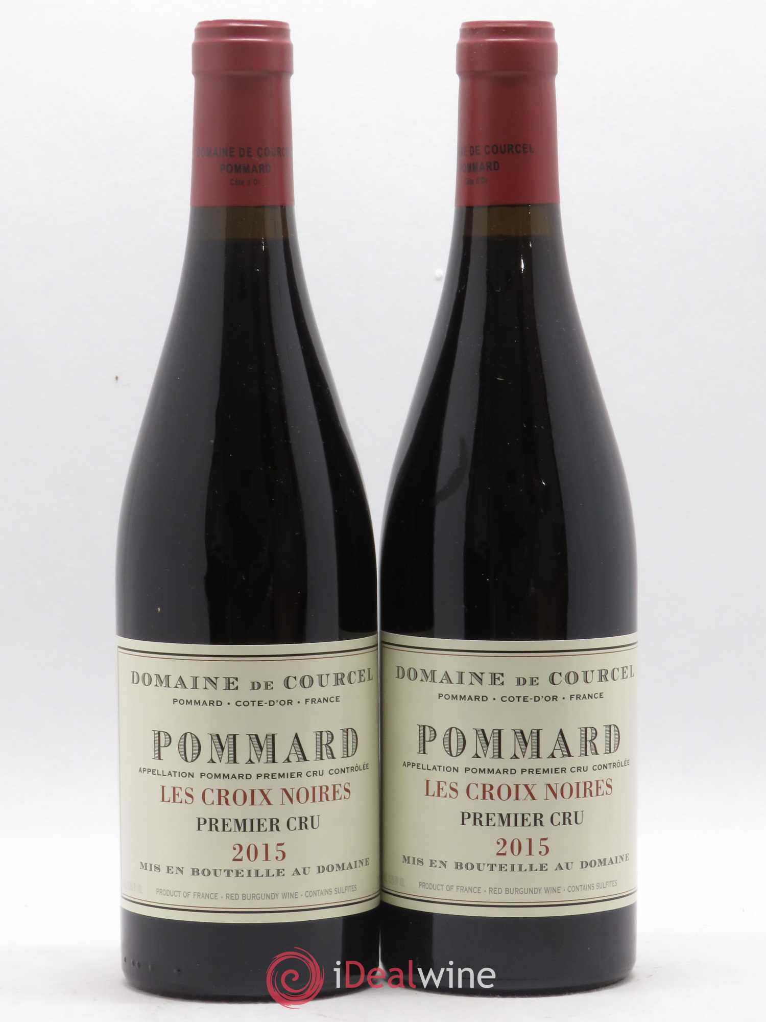 Pommard 1er Cru Les Croix Noires de Courcel (Domaine) 2015 - Lot de 2 bouteilles - 0